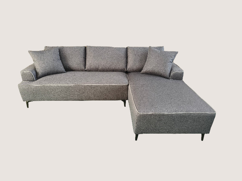 Aero Left Hand Corner Sofa Grey