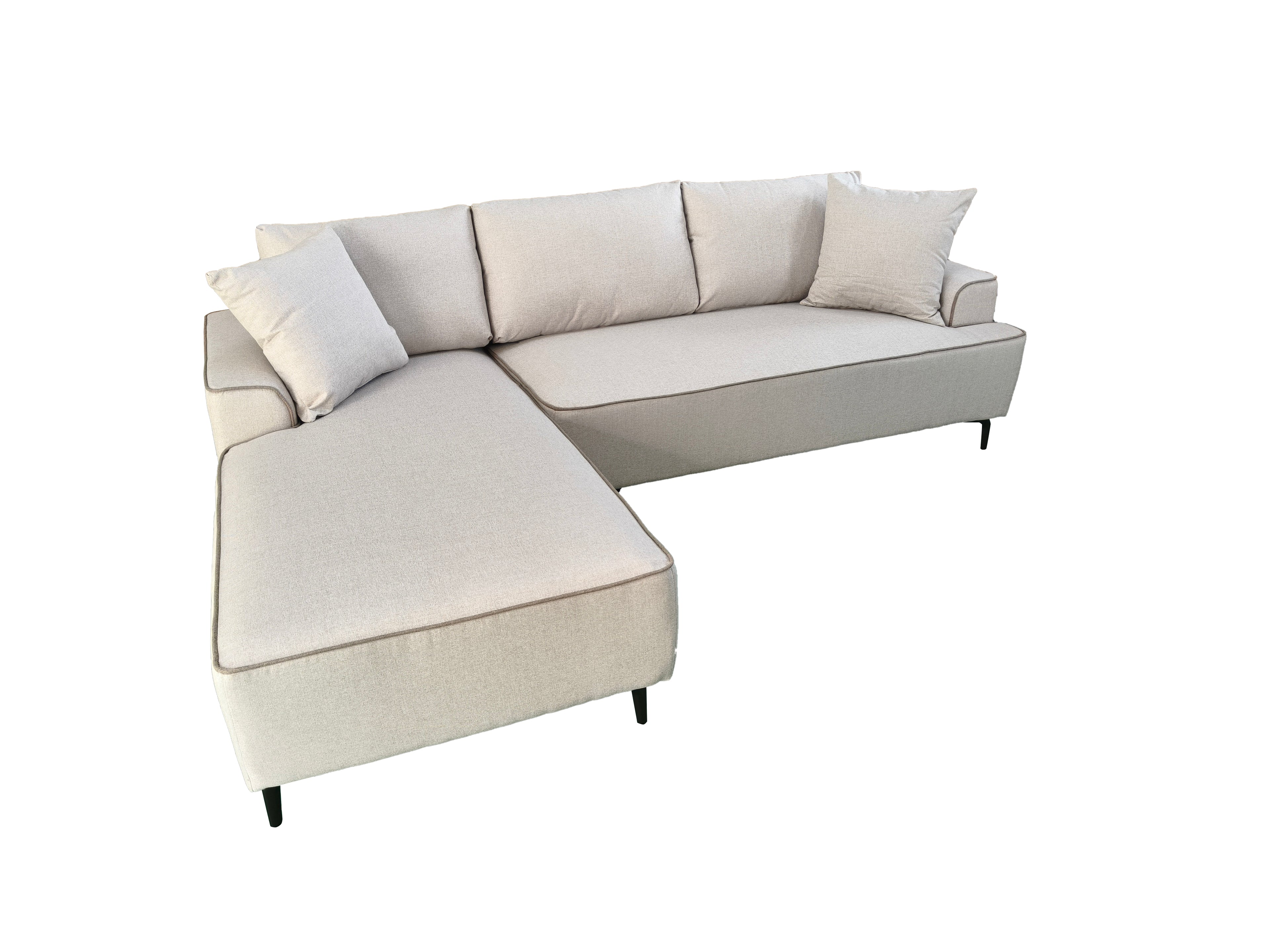 Aero Left Hand Corner Sofa Beige