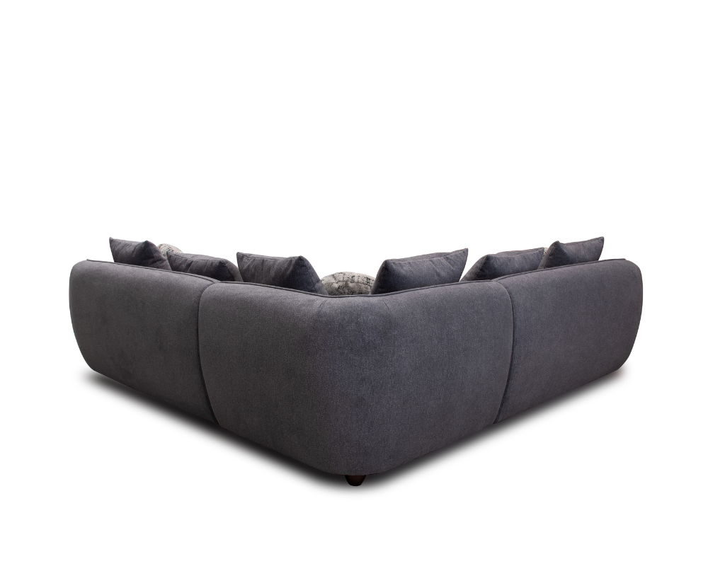 Lunar 3 Seater Grey