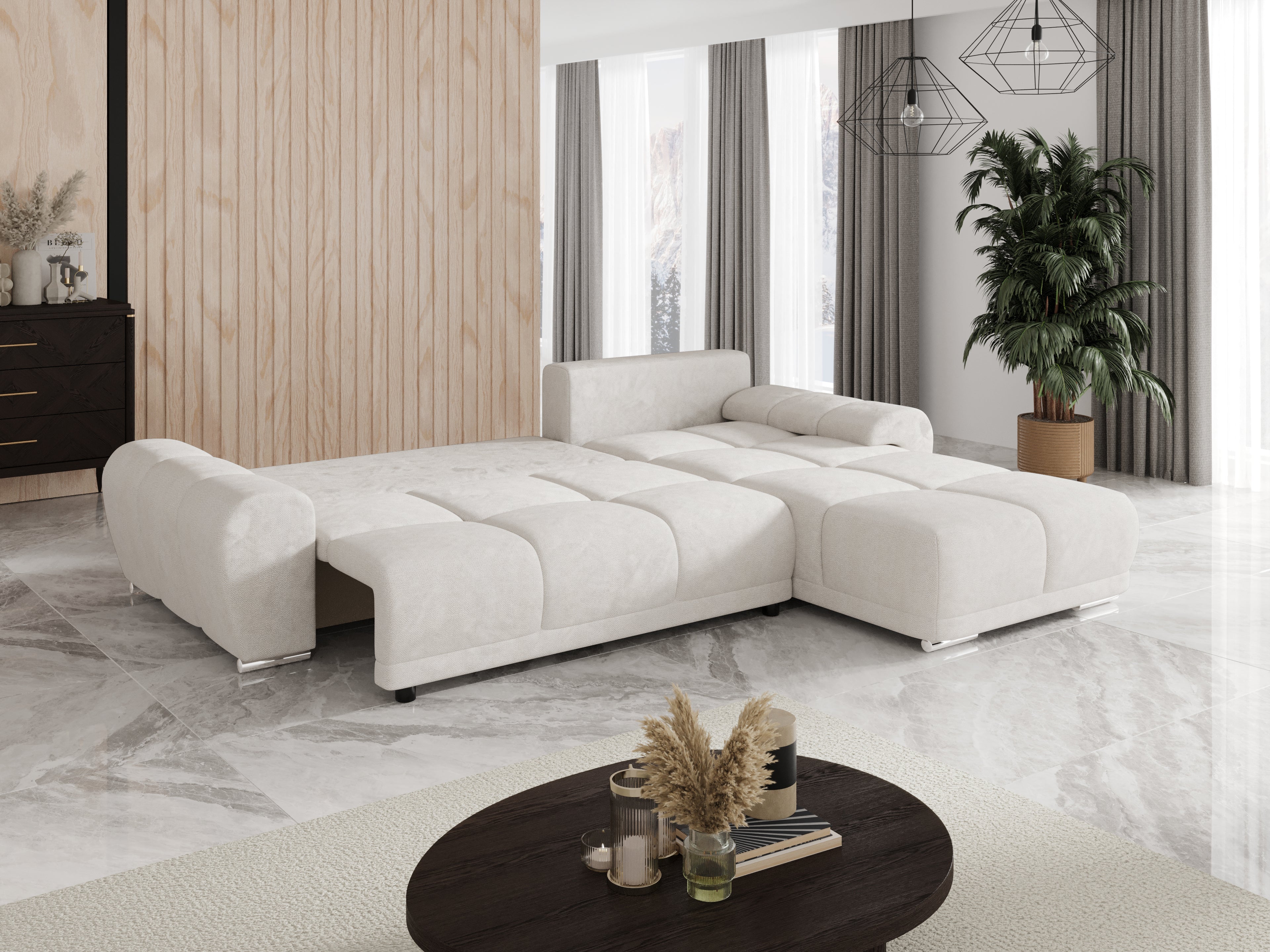 Gebba Universal Corner Sofabed with Storage