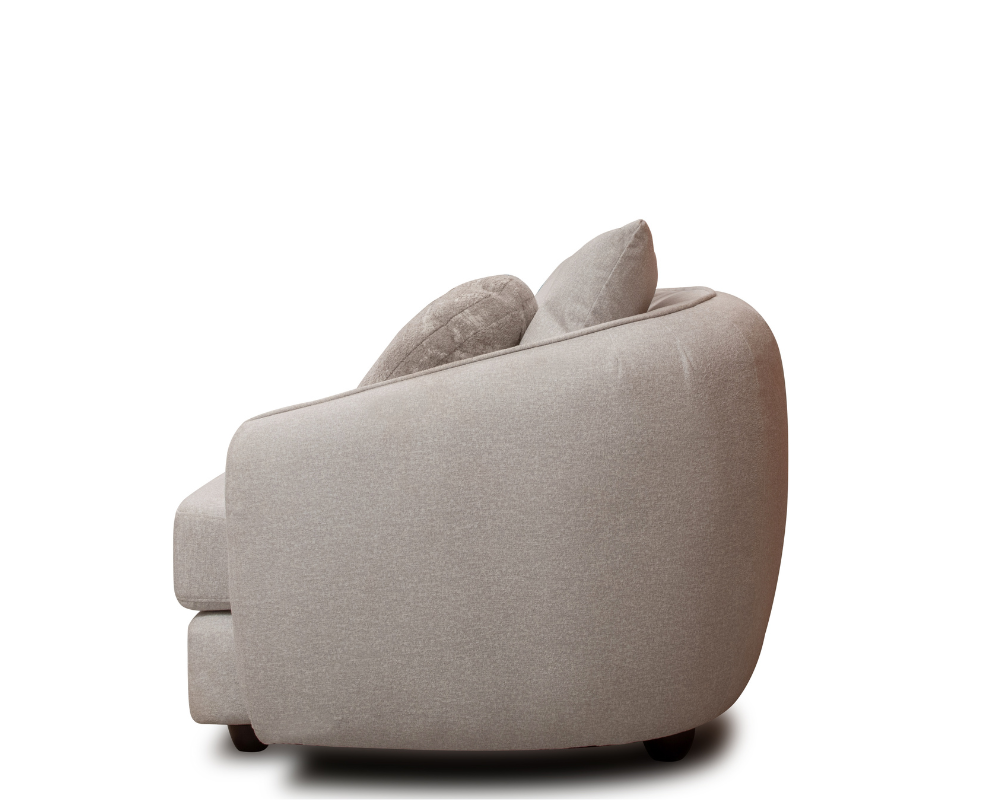 Lunar 3 Seater Grey