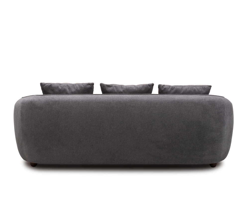 Lunar 3 Seater Grey