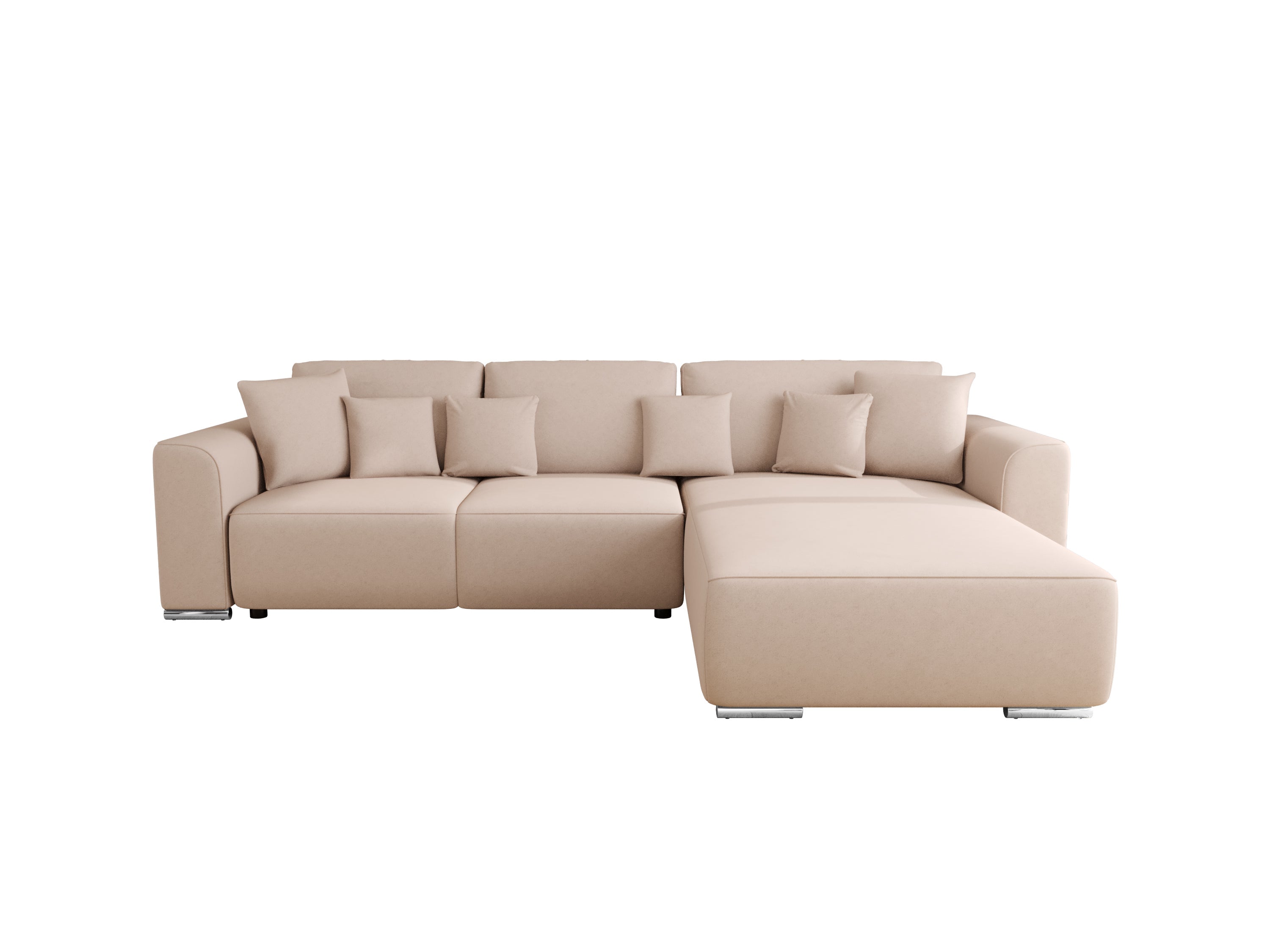 Gusto Universal L Shape Modular Corner Sofa Bed with Storage