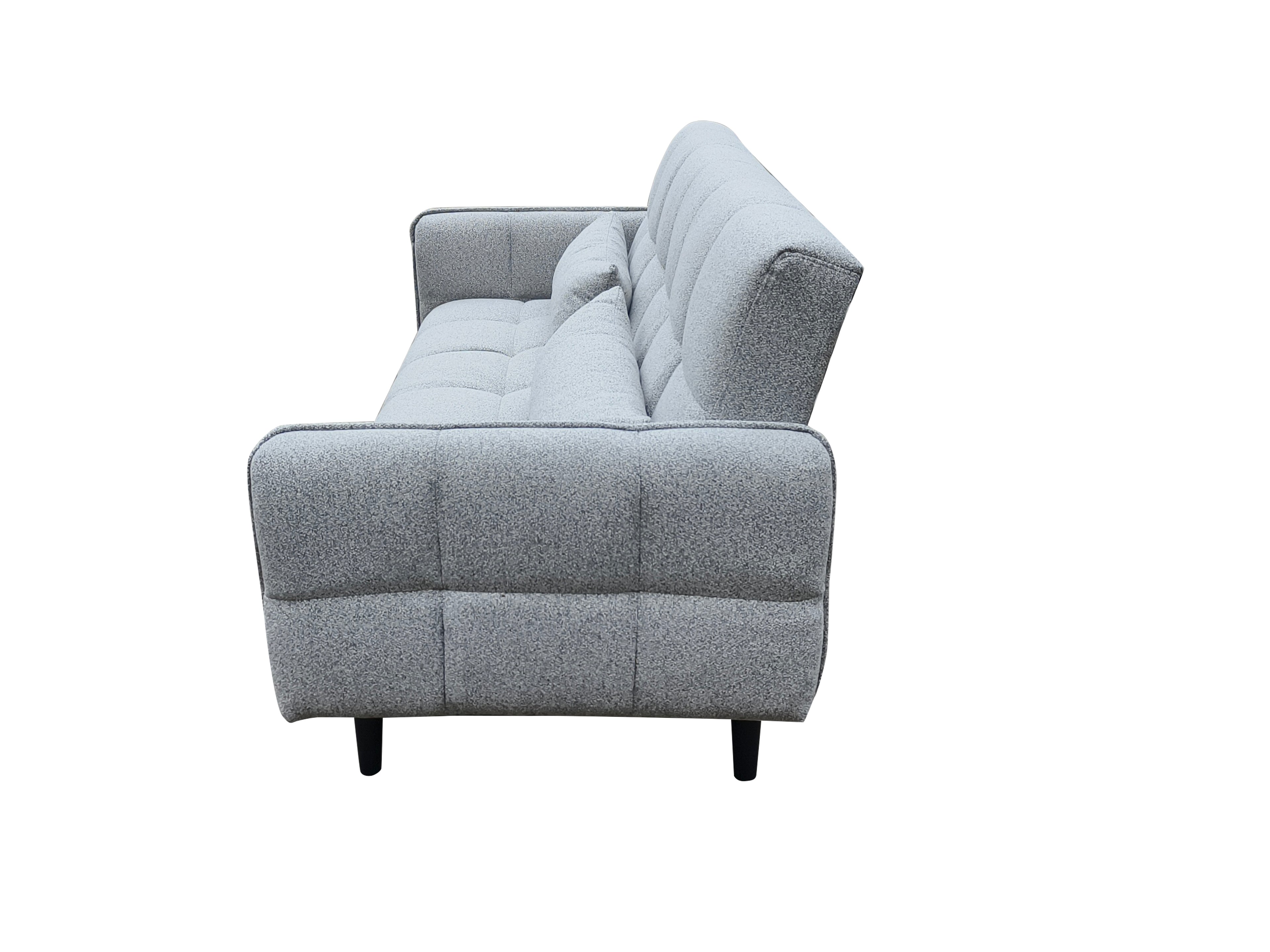 Pendle 3 seater Click Clack Sofa bed Silver