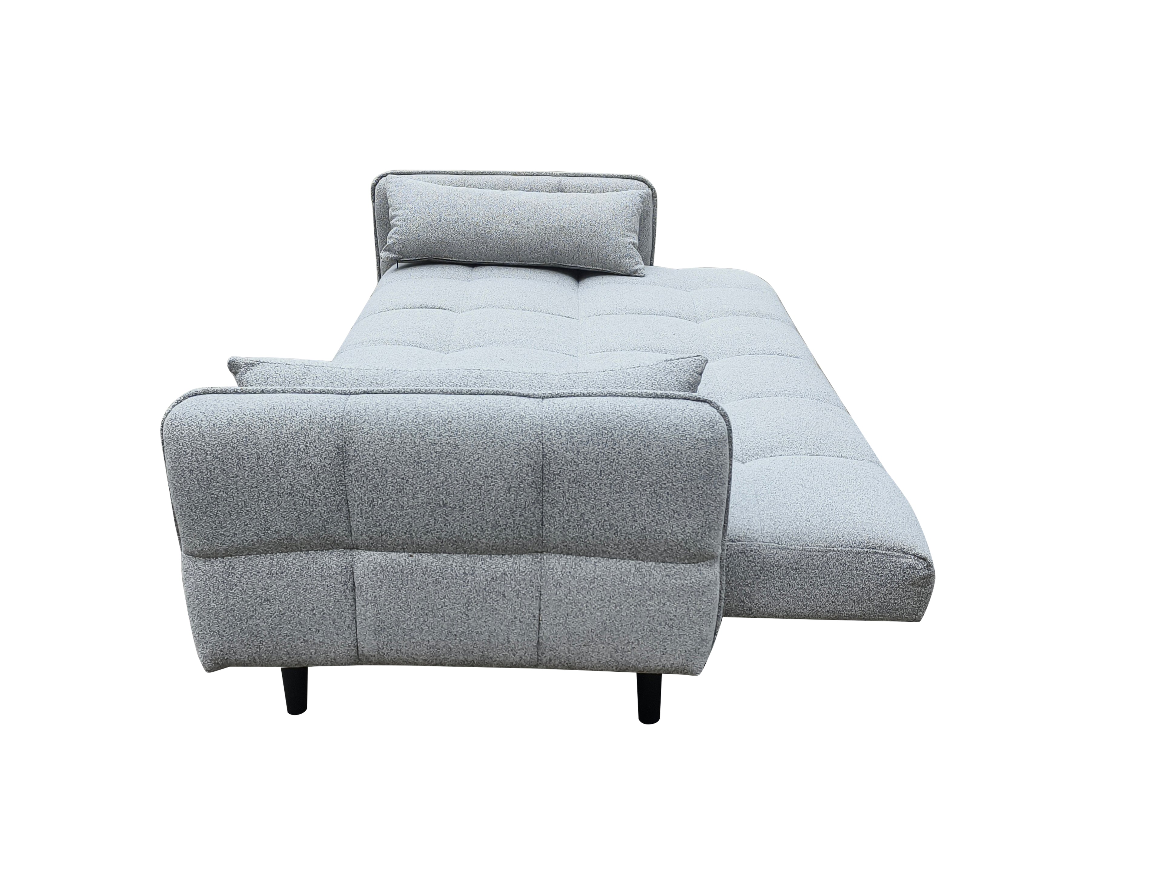 Pendle 3 seater Click Clack Sofa bed Silver