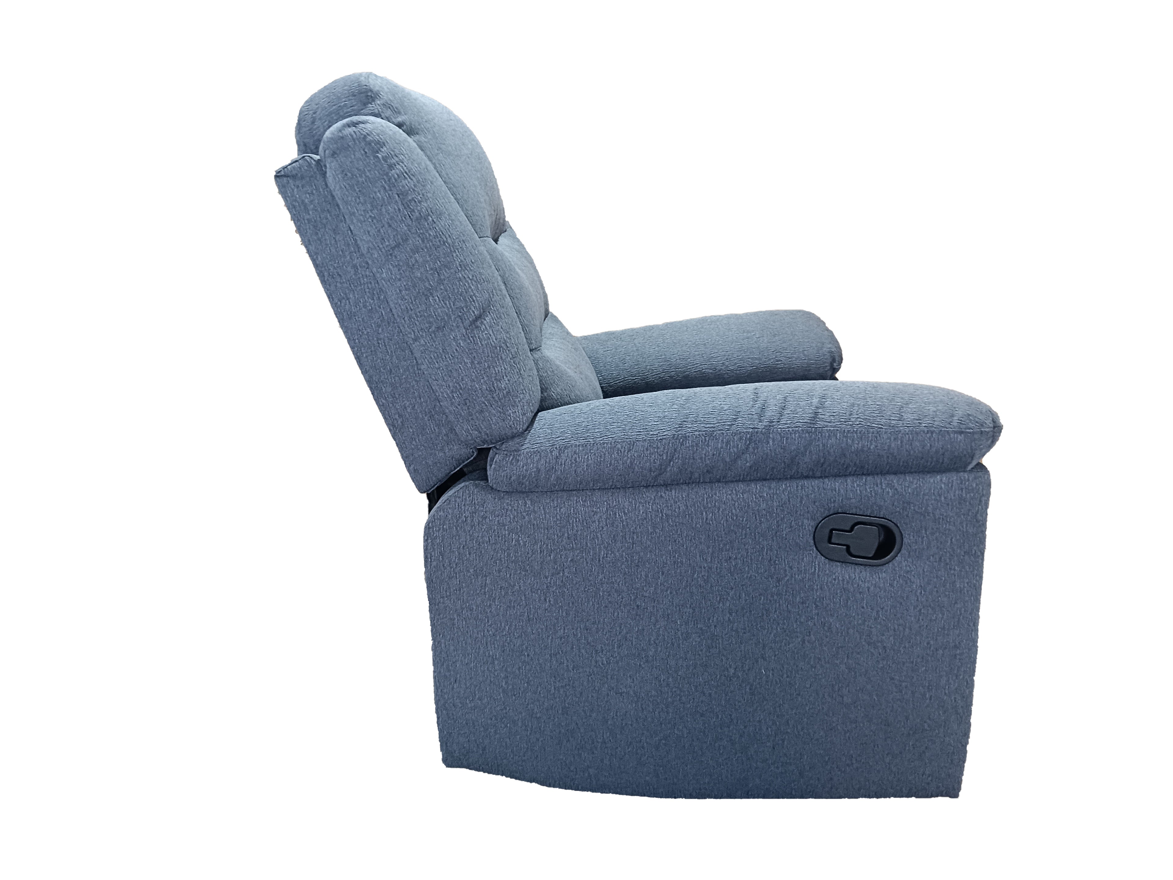 Sorrento 2+3 Seater Manual Recliner Fabric Grey