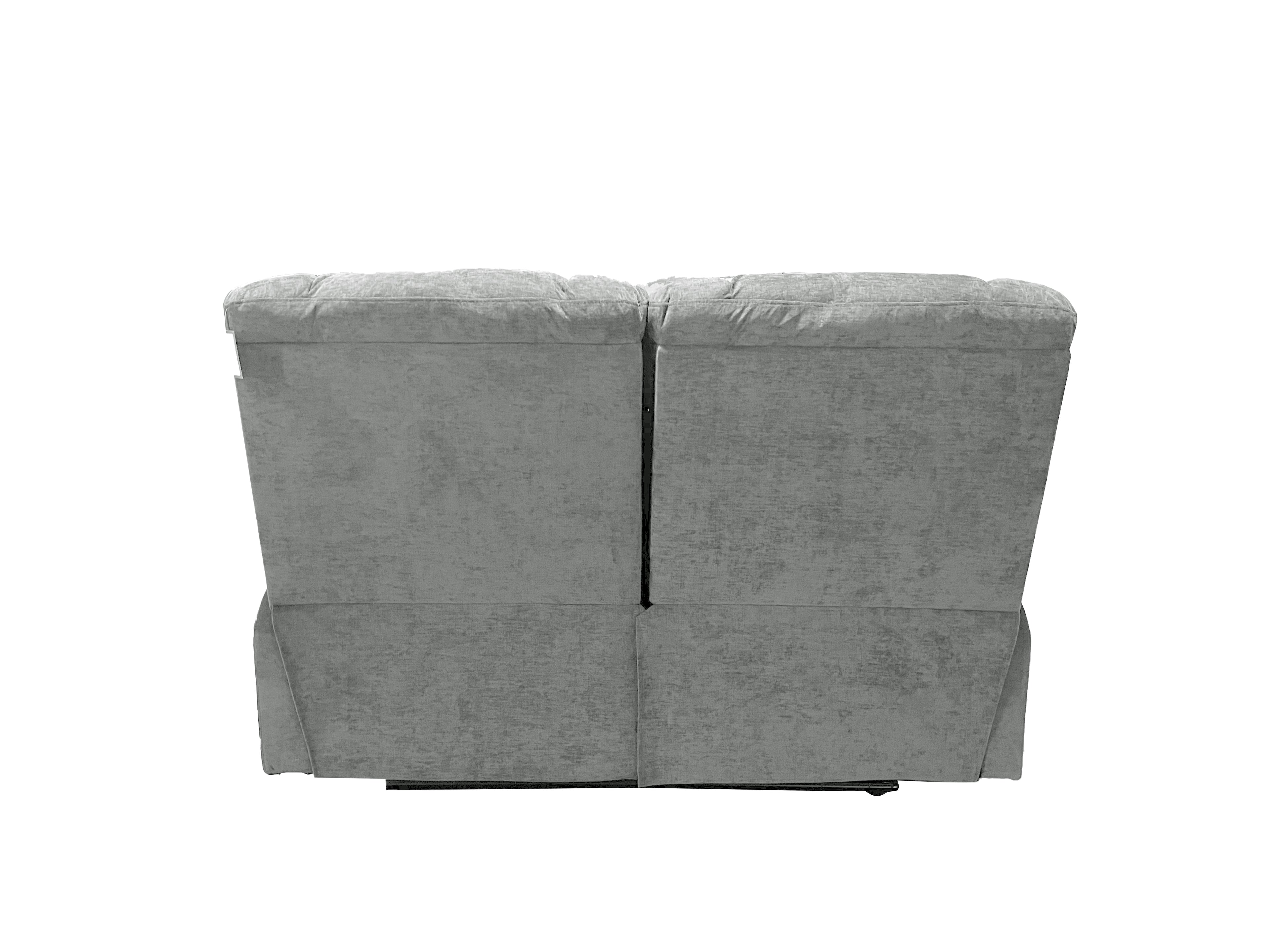 Harlow Fabric 1 Seater Electric Recliner Set Silver