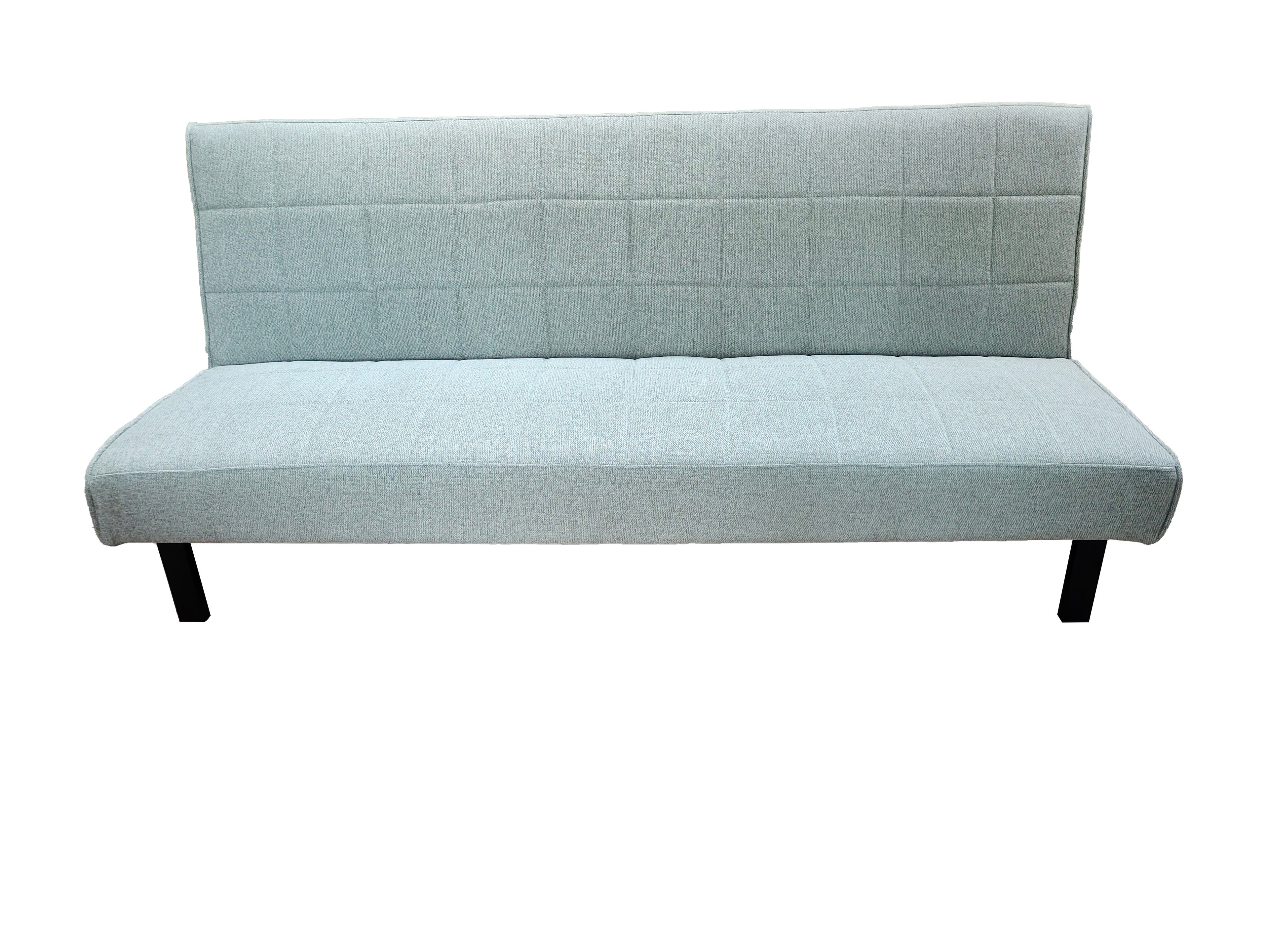 Alex 3 Seater Click Clack Sofa bed Silver