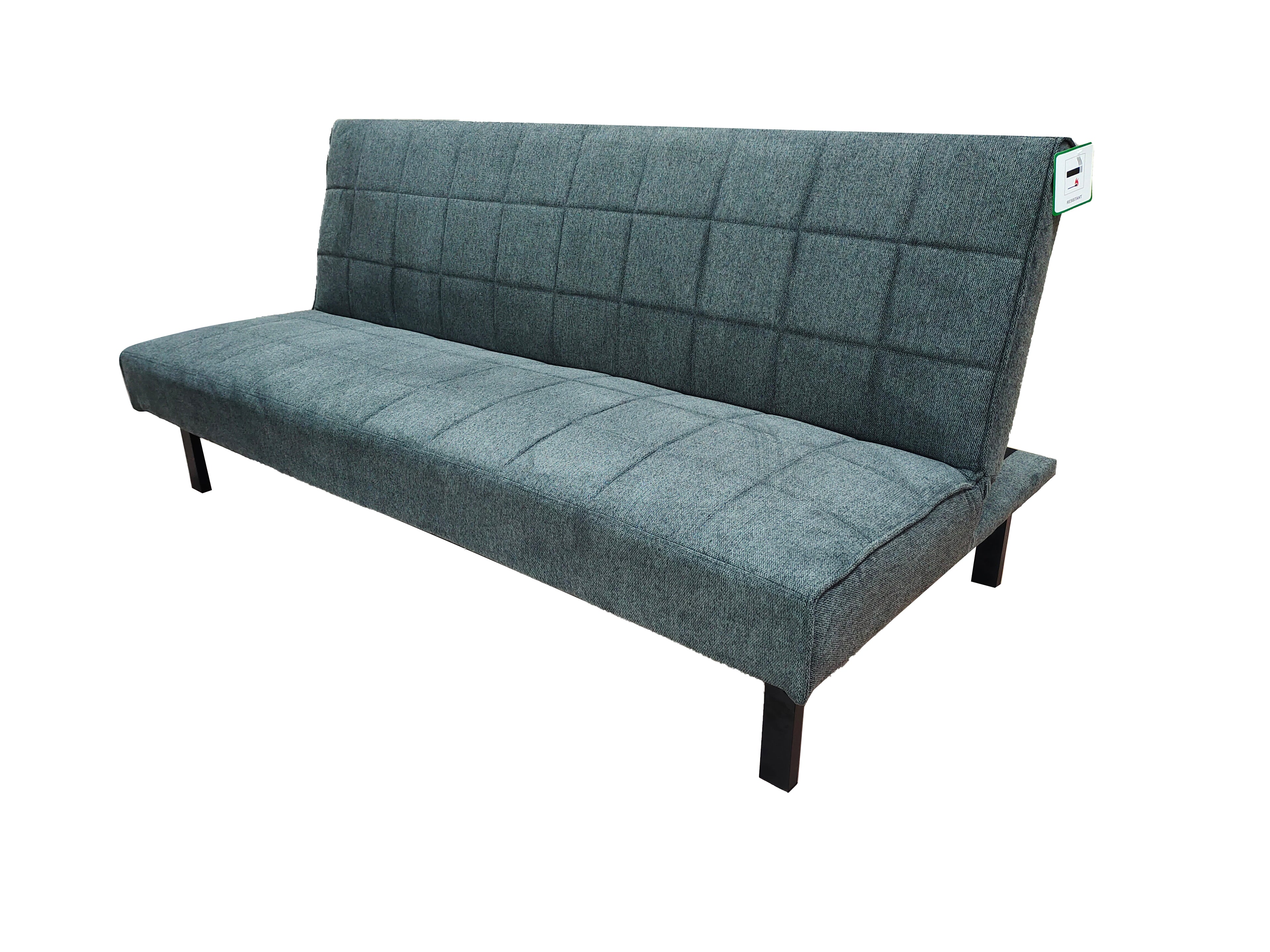 Alex 3 Seater Click Clack Sofa bed Grey