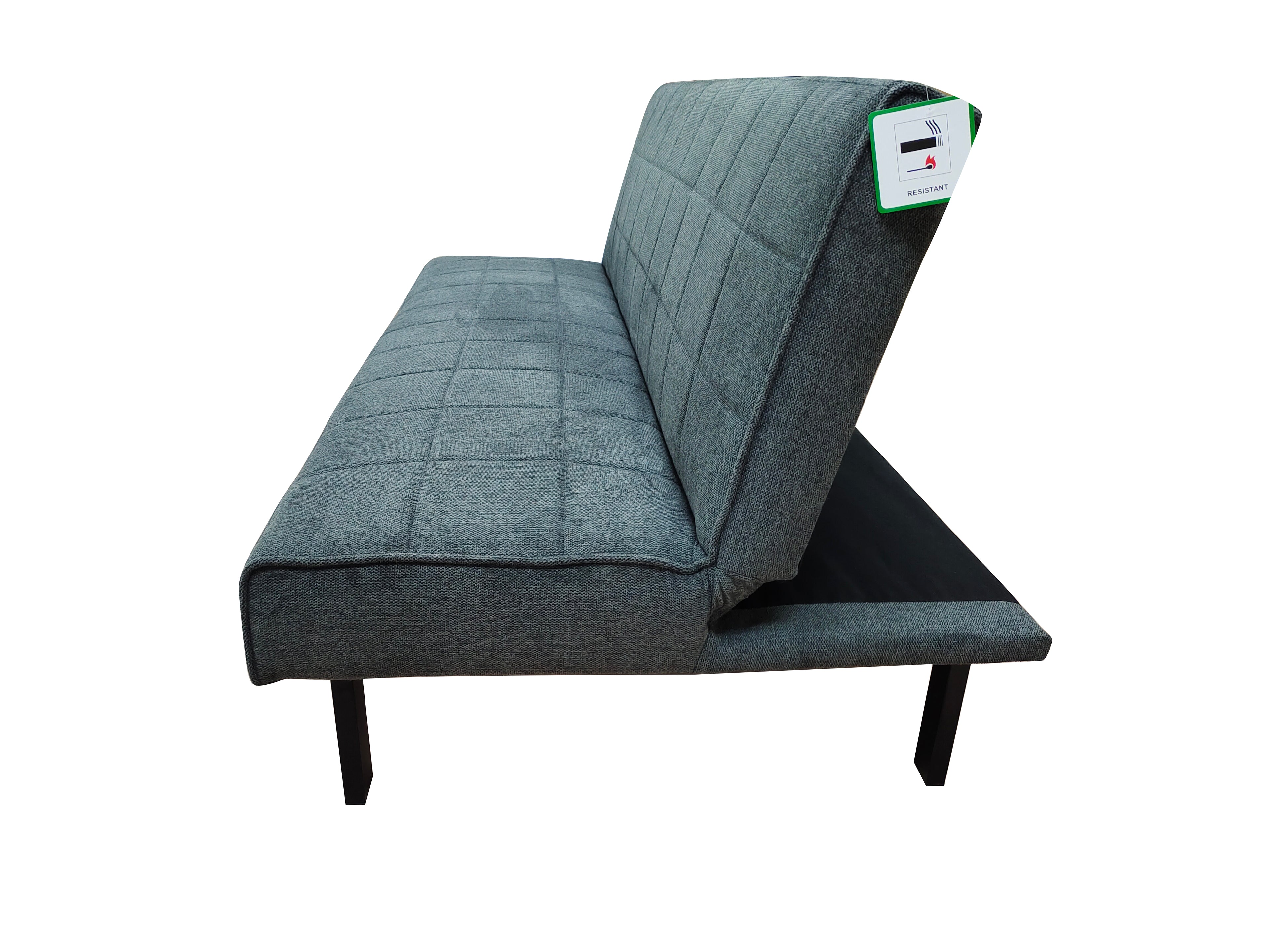 Alex 3 Seater Click Clack Sofa bed Grey