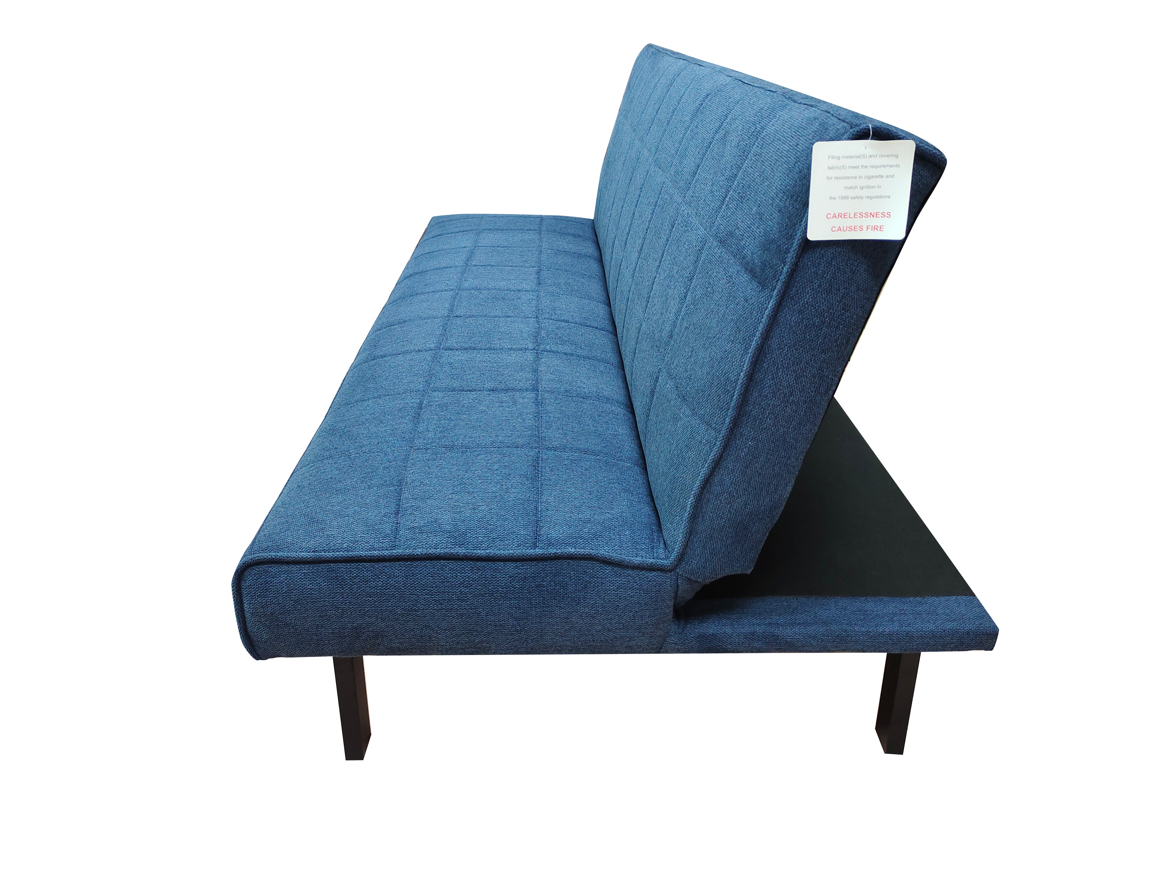 Alex 3 Seater Click Clack Sofa bed Navy