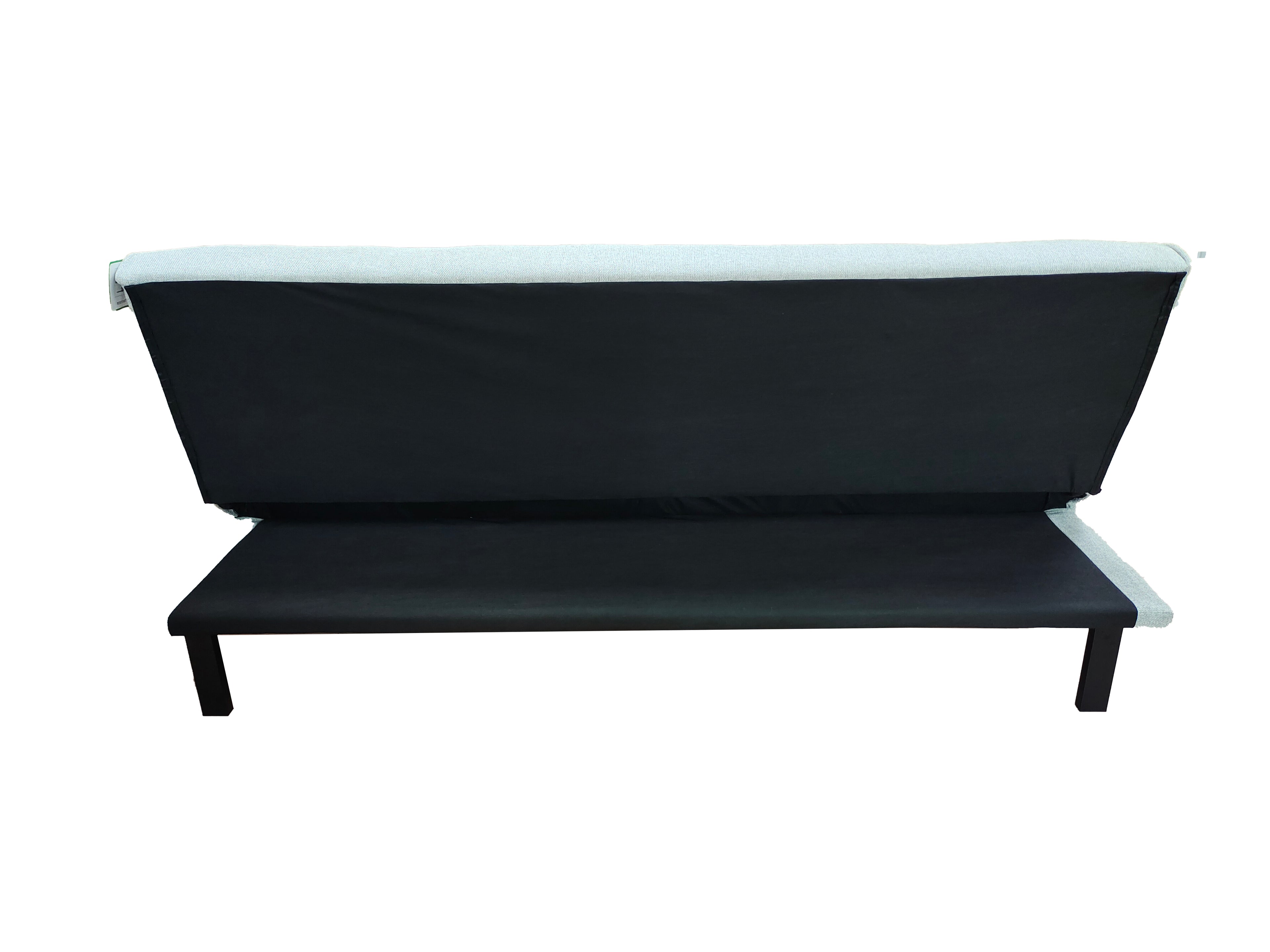 Alex 3 Seater Click Clack Sofa bed Silver