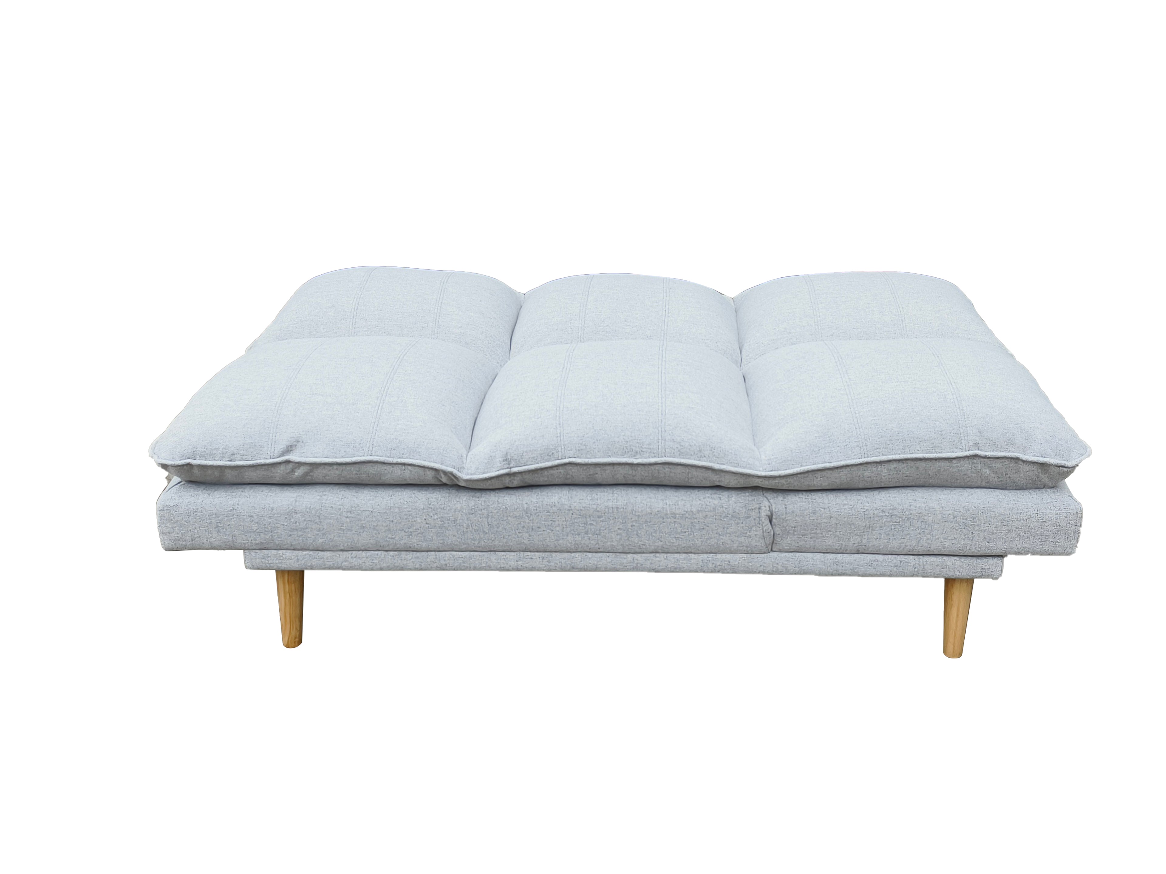 Restora 3 seater Click Clack sofa bed Silver