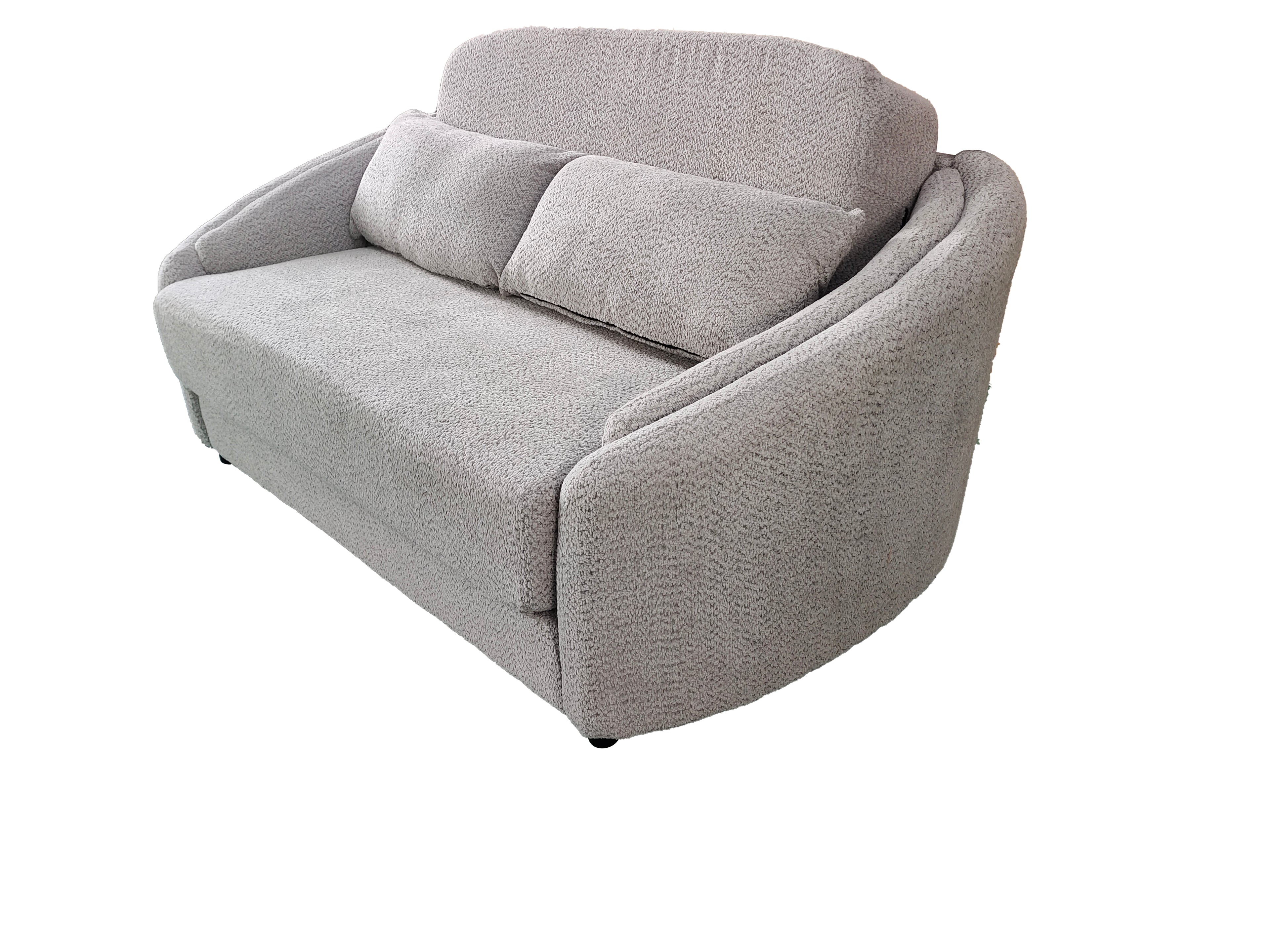 Hackney 2 seater sofabed With Foam Silver