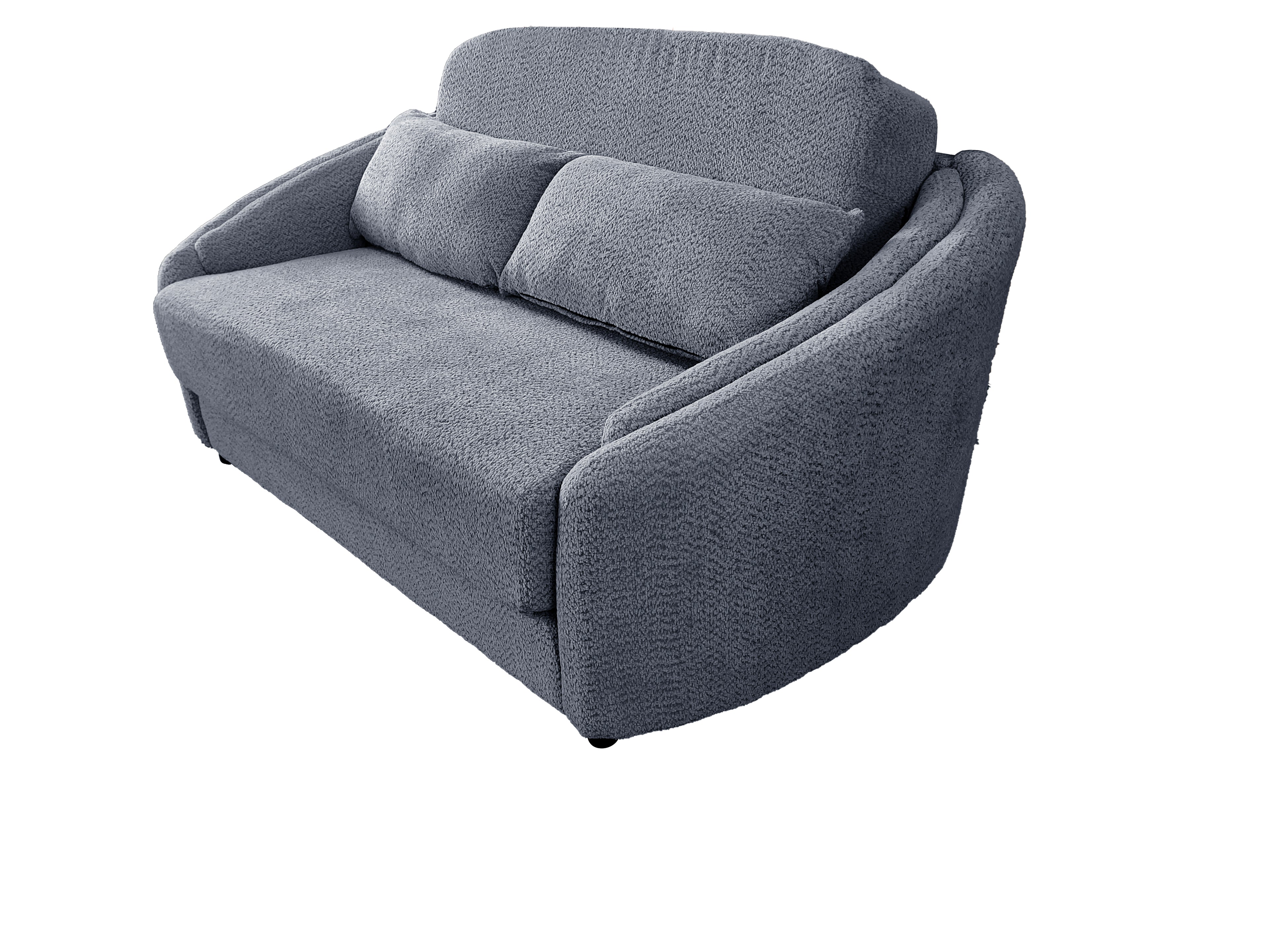 Hackney 2 seater sofabed With Foam Grey
