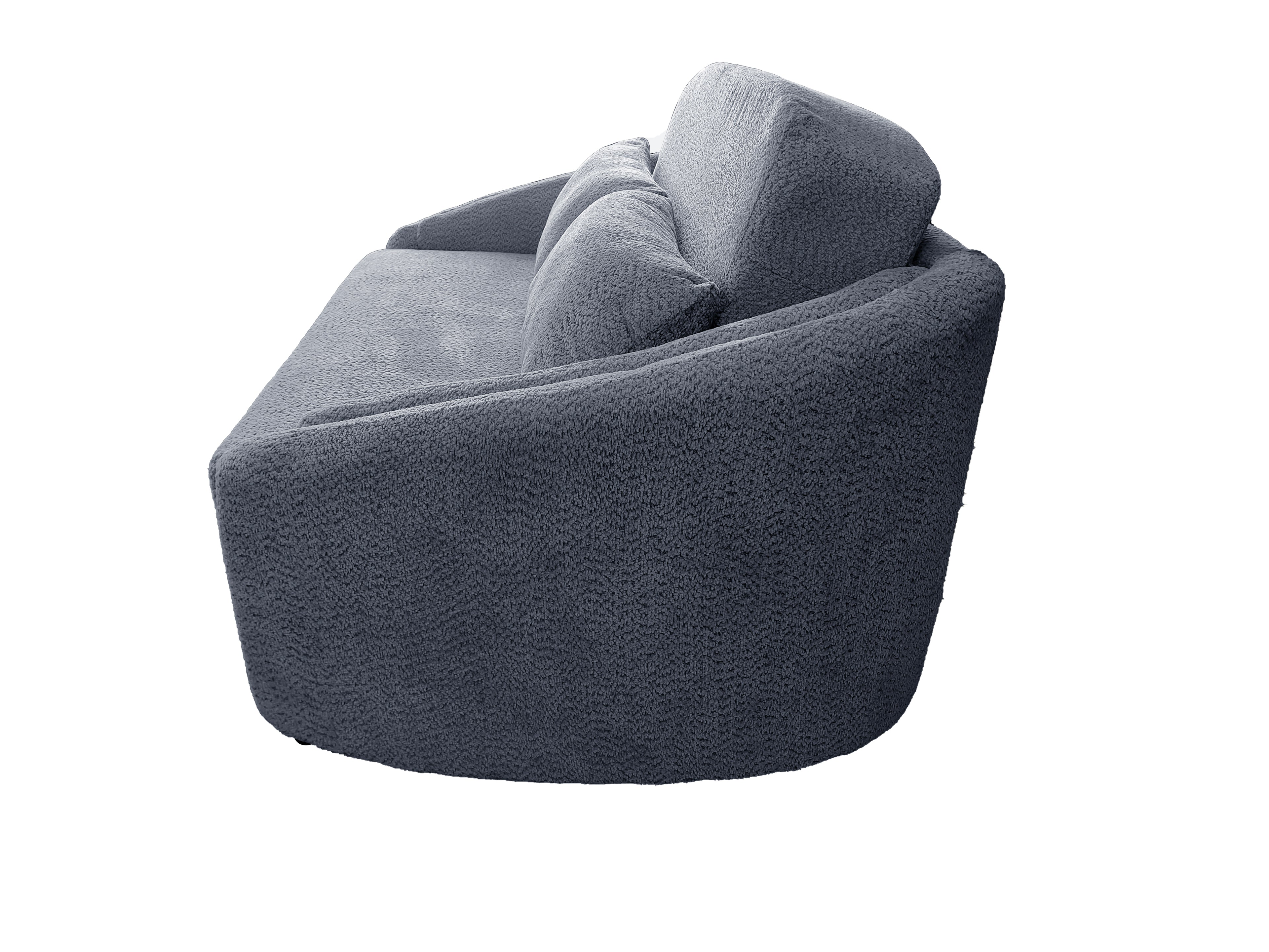 Hackney 2 seater sofabed With Foam Grey