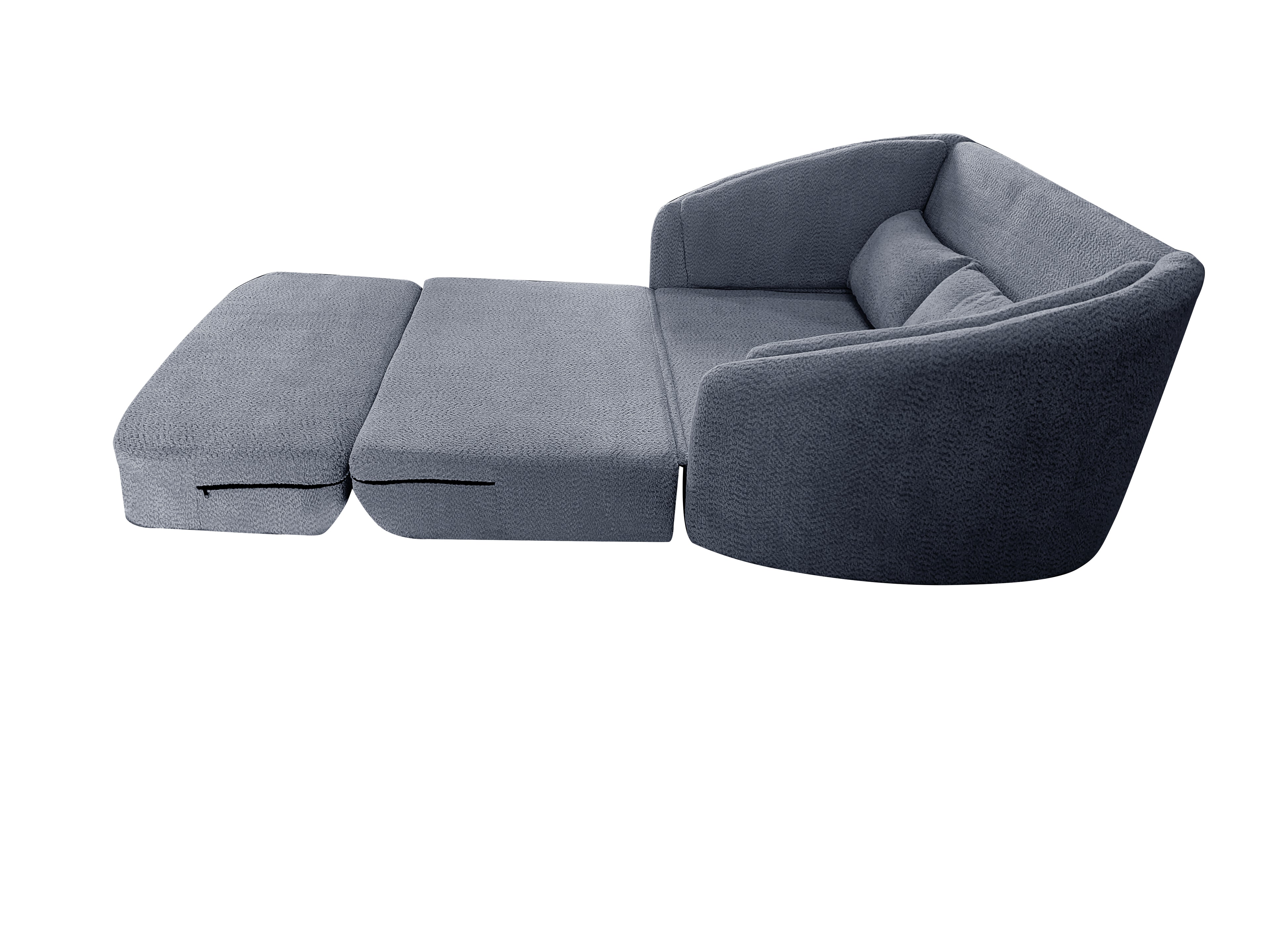 Hackney 2 seater sofabed With Foam Grey