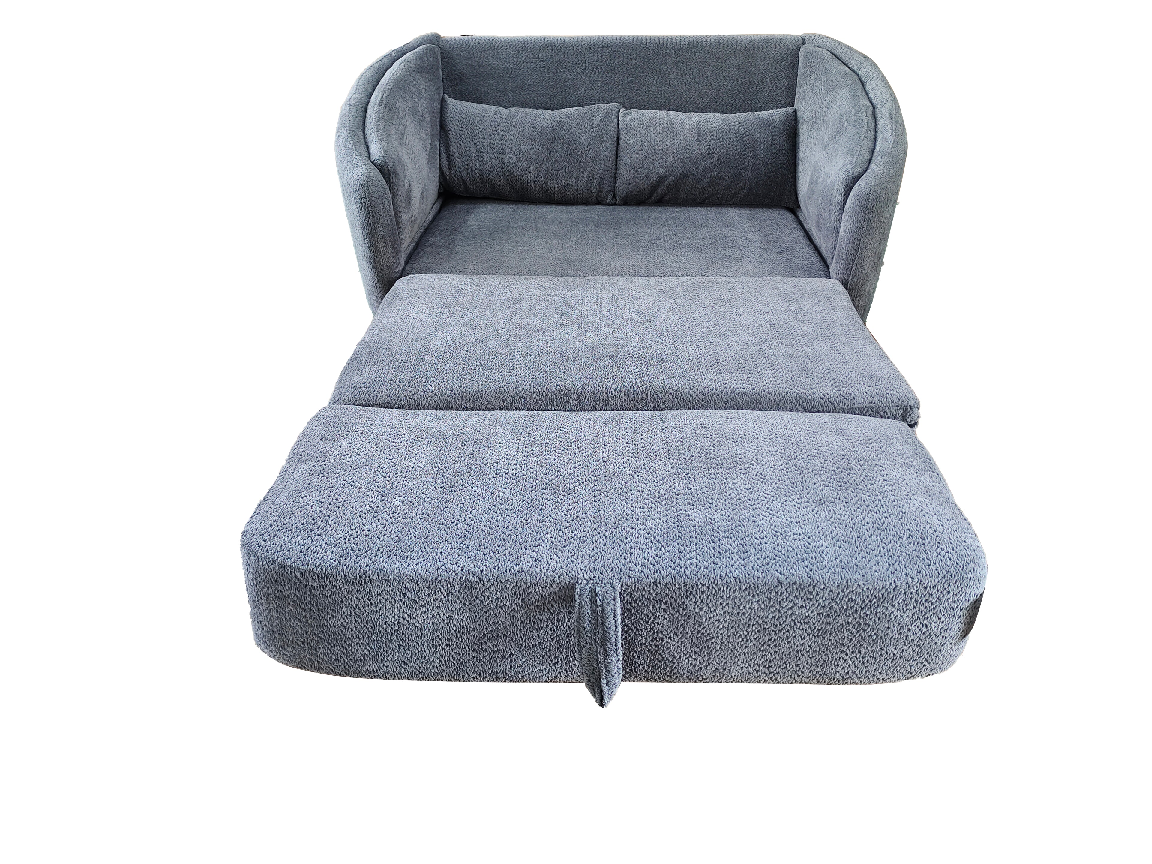 Hackney 2 seater sofabed With Foam Grey
