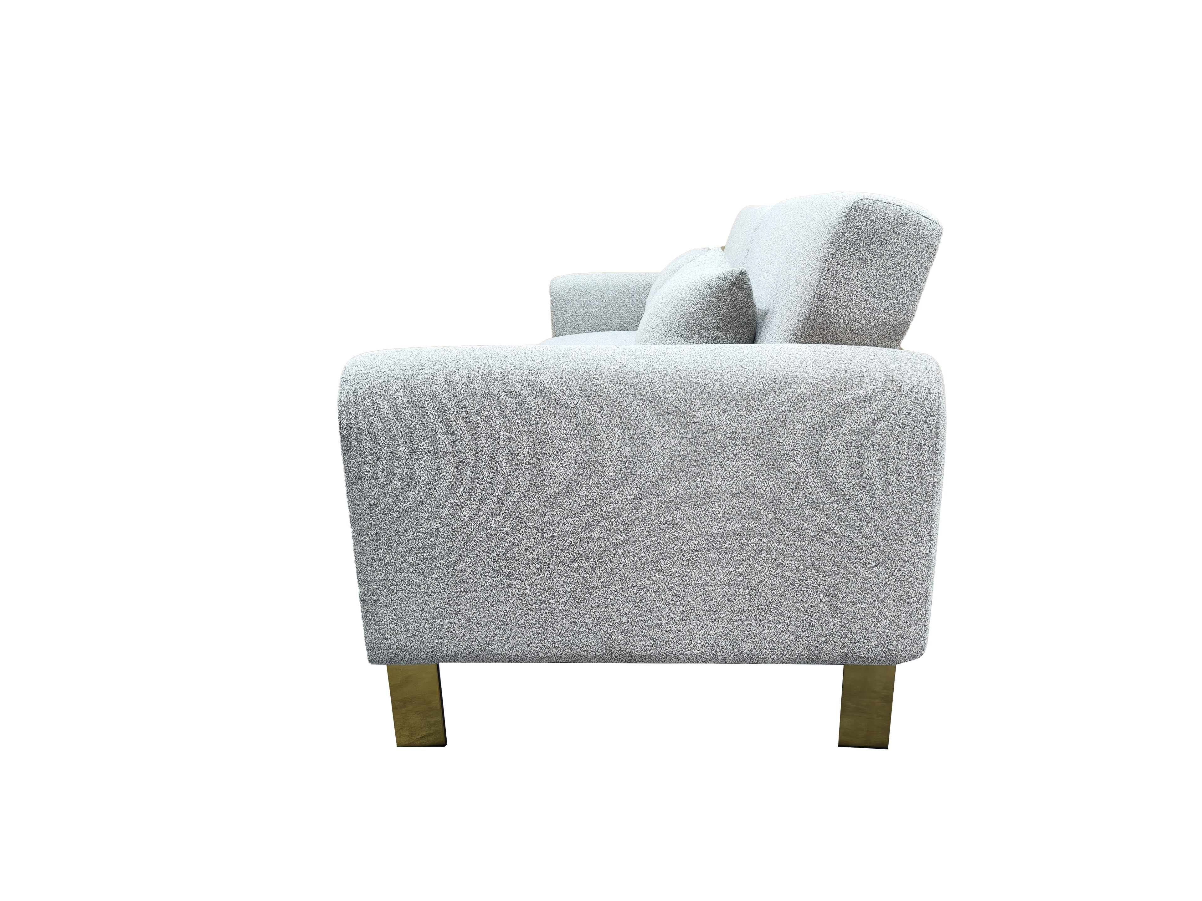 Loft Click Clack 3 seater sofa Bed Silver