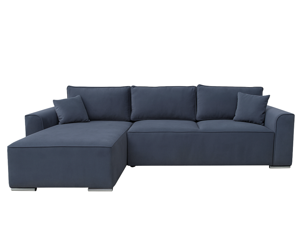 Gusto Universal L Shape Modular Corner Sofa Bed with Storage