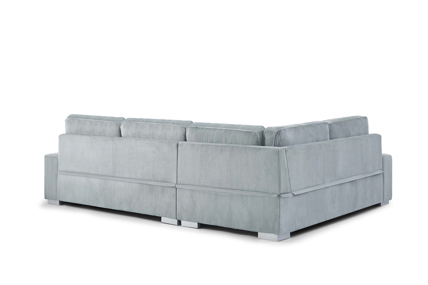 Ascot Left hand corner Jumbo Cord Mink