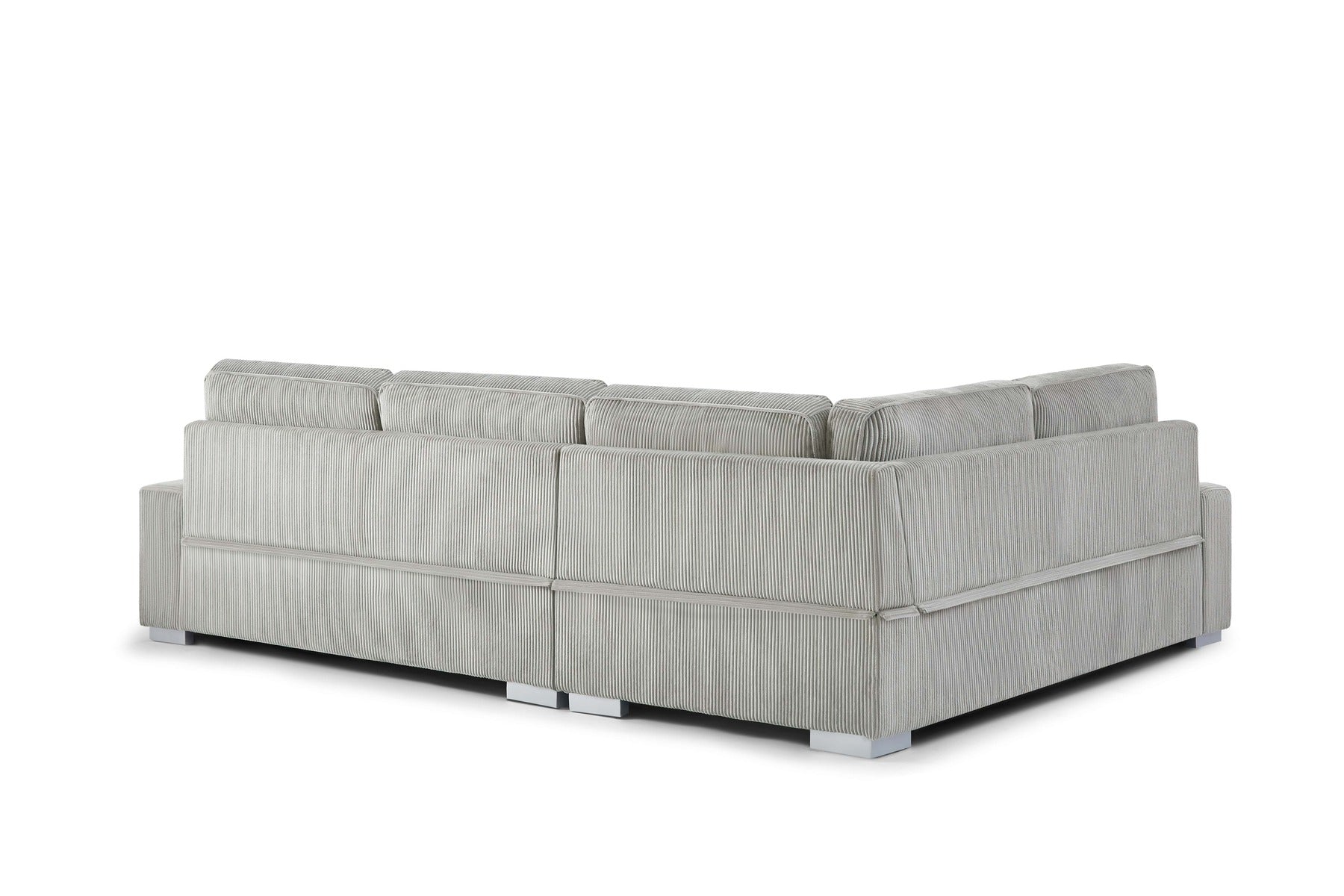 Ascot Left hand corner Jumbo Cord Mink