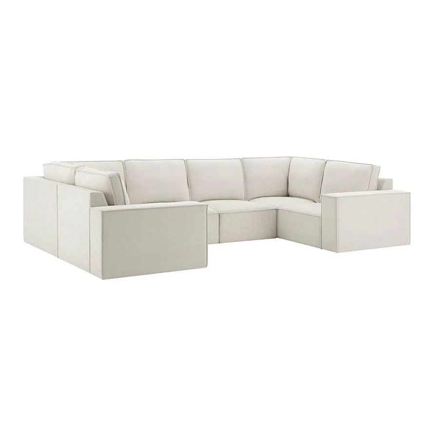 Brooklyn U-Shape Sofa Modular Ended Arm