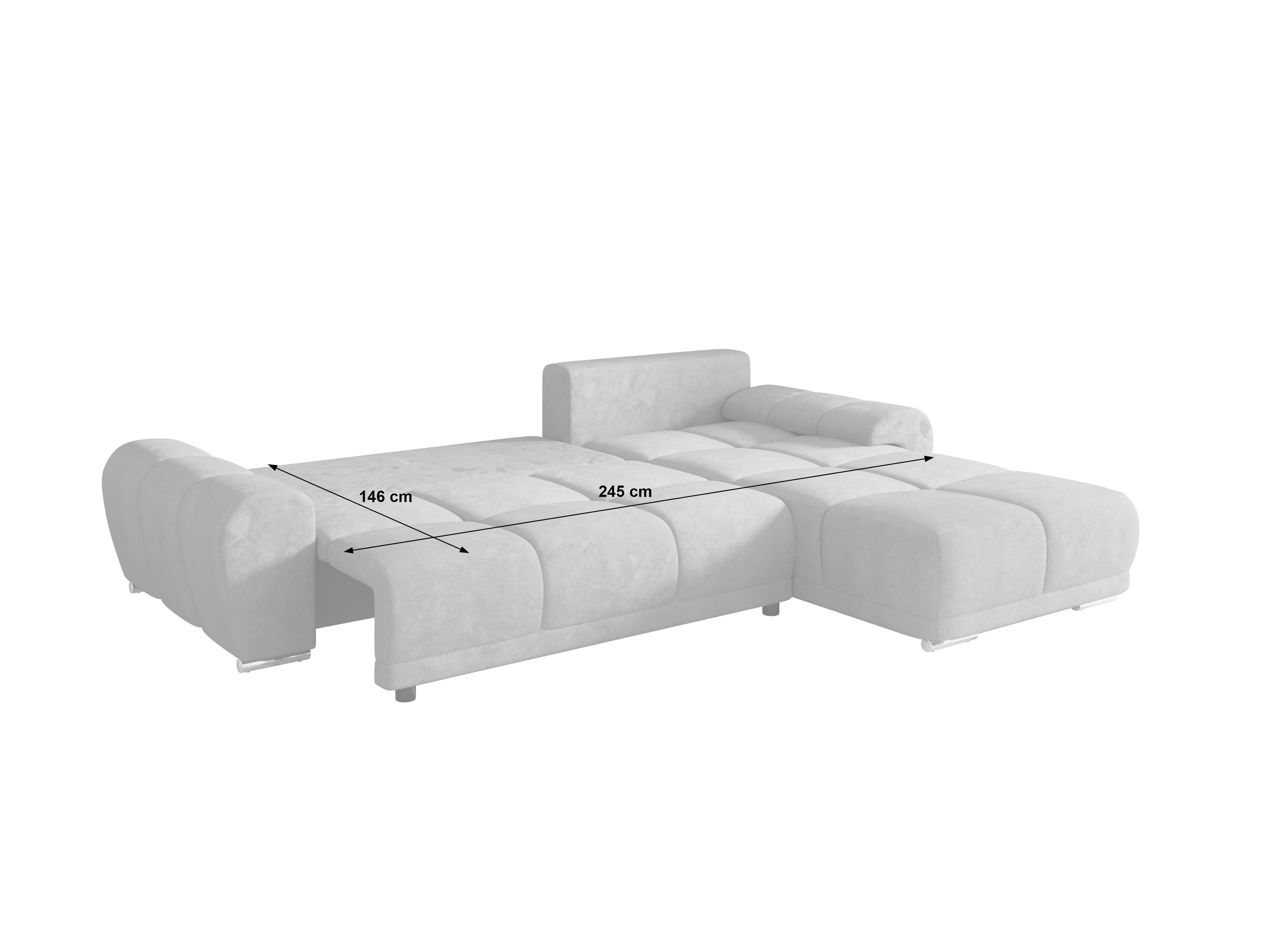 Gebba Universal Corner Sofabed with Storage