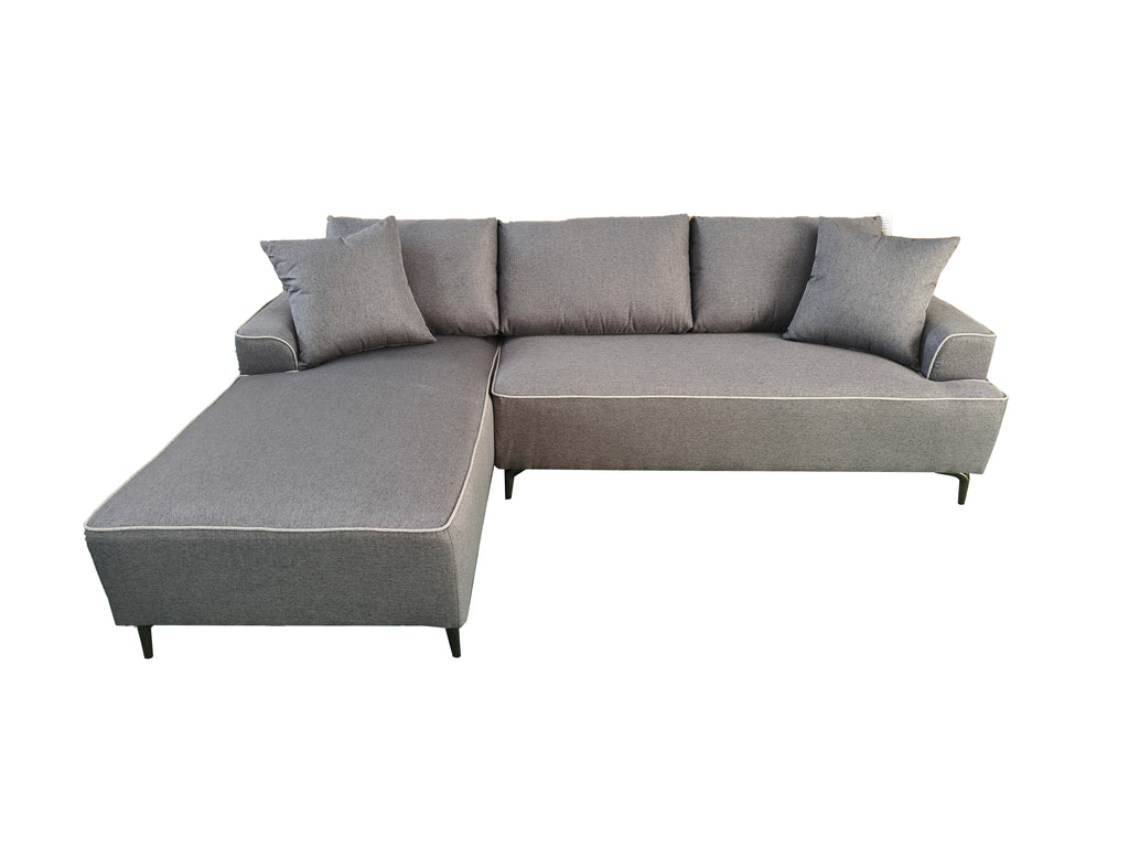Aero Left Hand Corner Sofa Grey