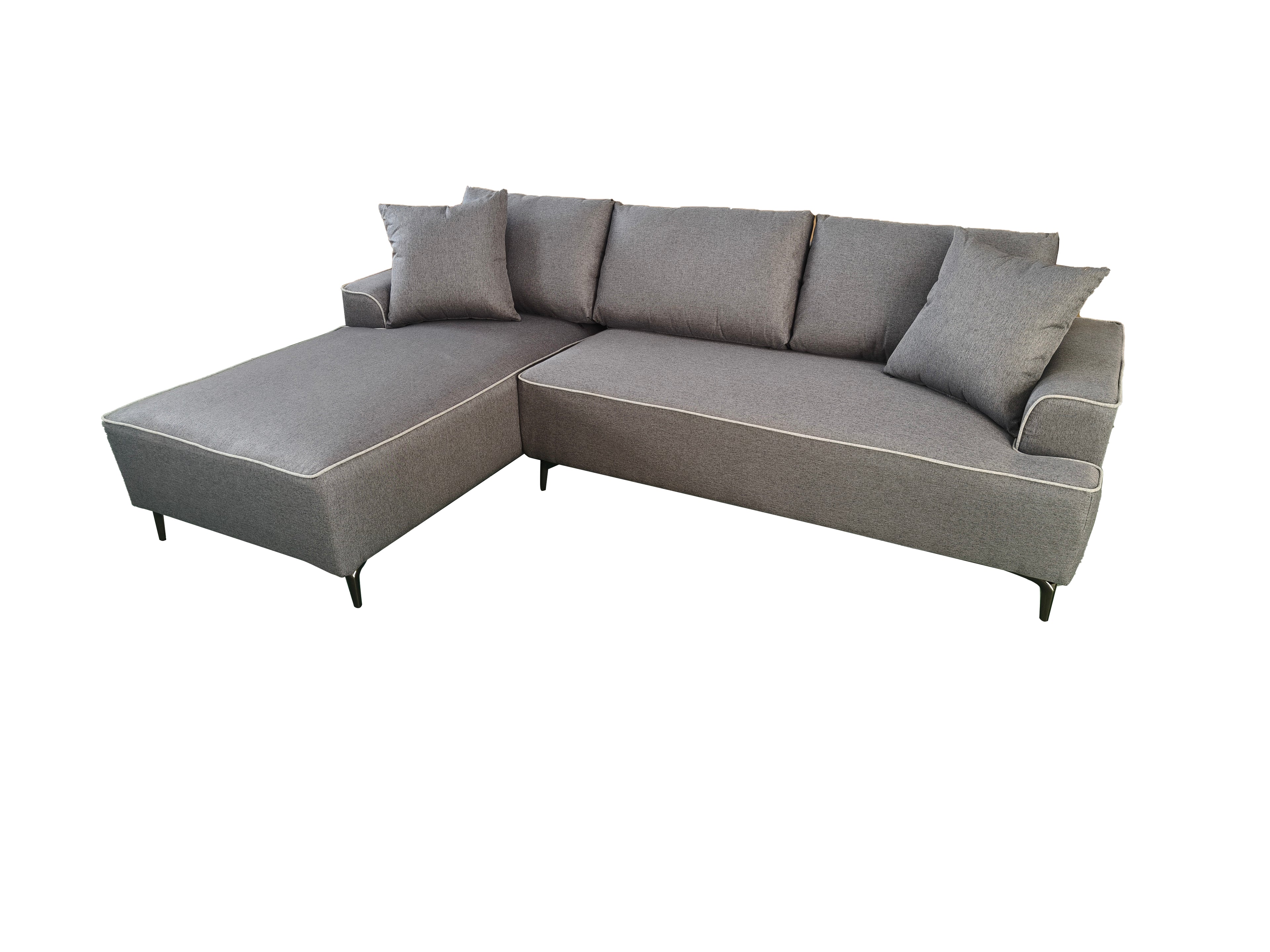 Aero Left Hand Corner Sofa Grey