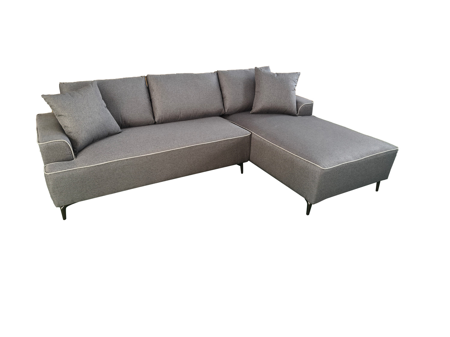 Aero Right Hand Corner Sofa Grey