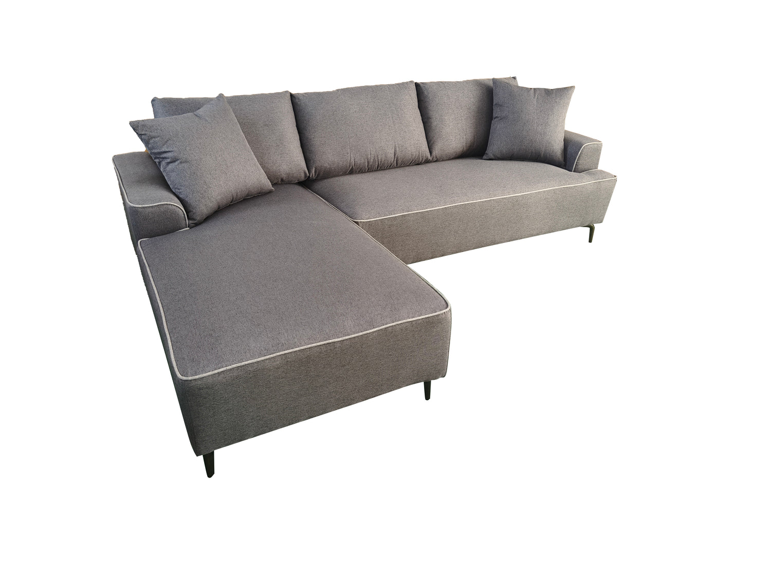 Aero Right Hand Corner Sofa Grey