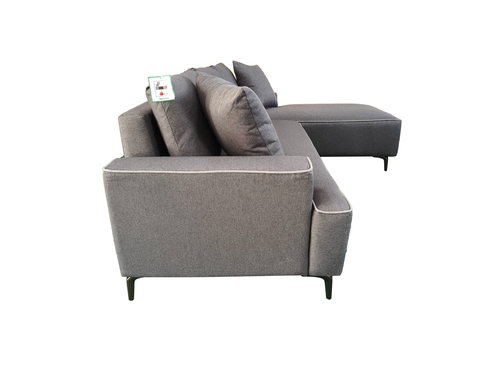Aero Left Hand Corner Sofa Grey