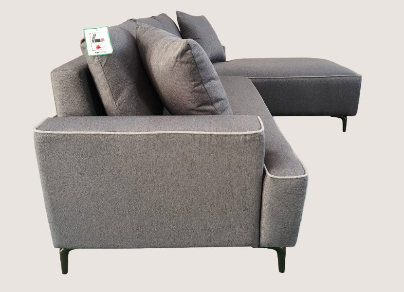 Aero Right Hand Corner Sofa Grey