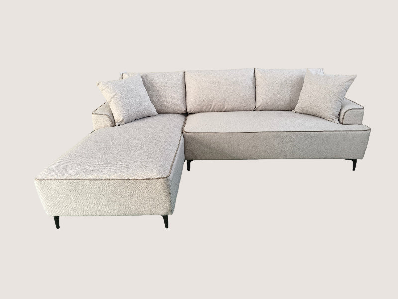 Aero Right Hand Corner Sofa Beige