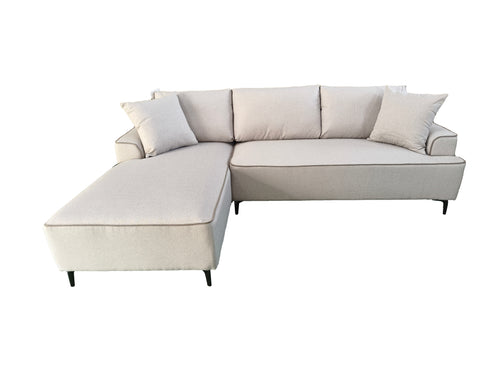 Aero Left Hand Corner Sofa Beige