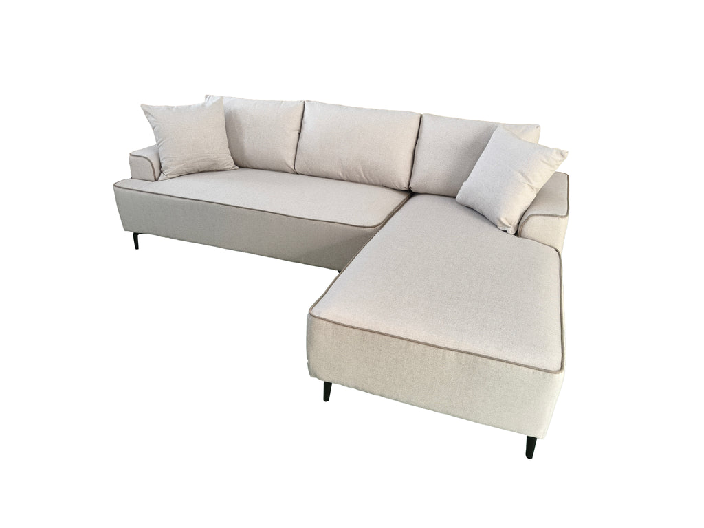Aero Right Hand Corner Sofa Beige
