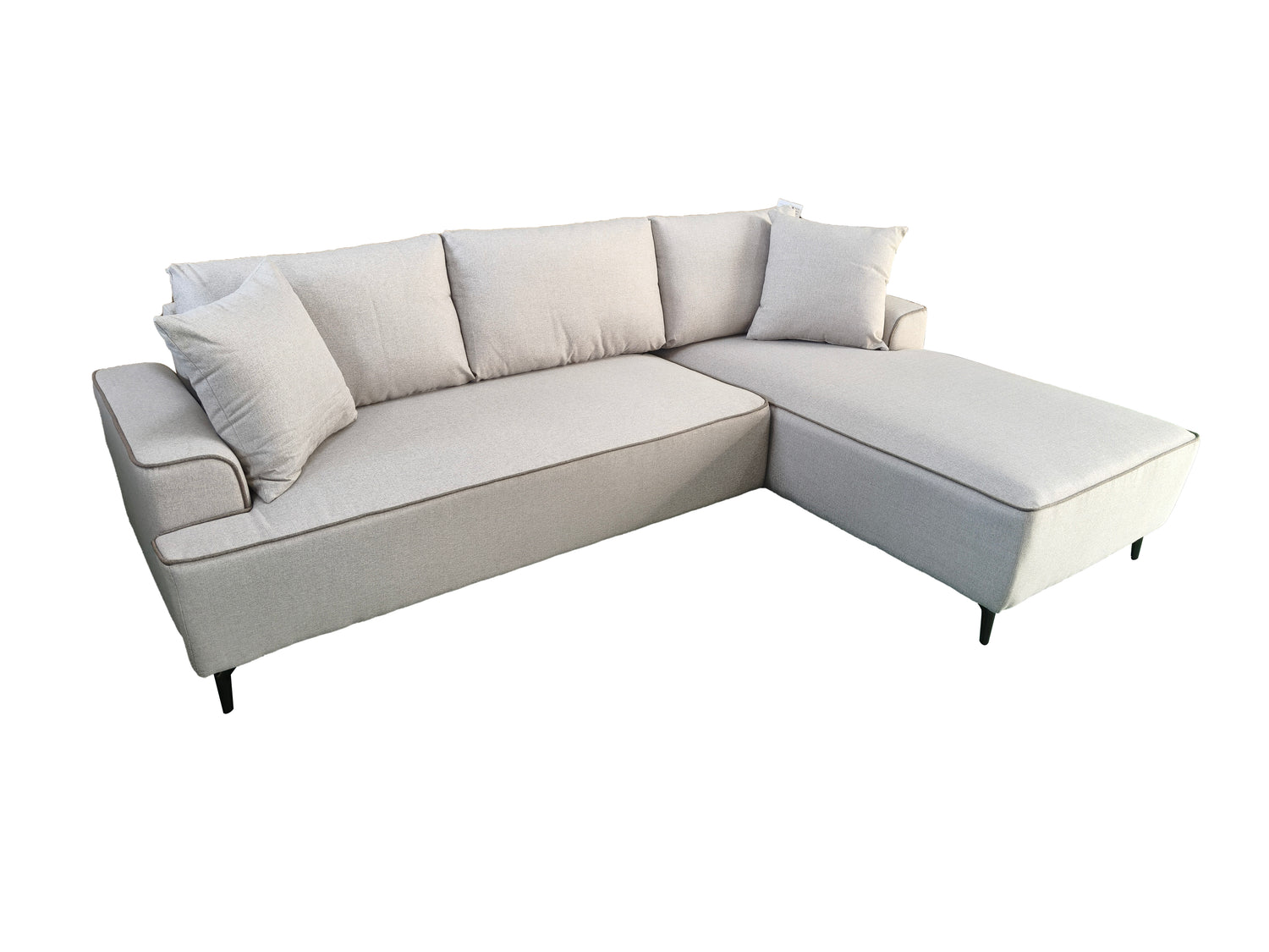 Aero Right Hand Corner Sofa Beige