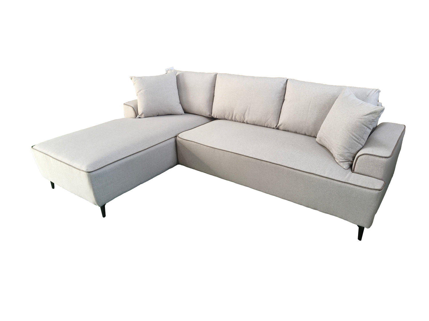 Aero Right Hand Corner Sofa Beige