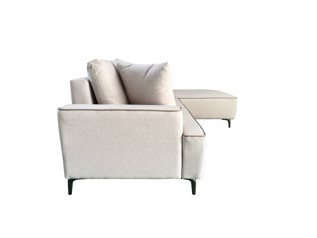 Aero Right Hand Corner Sofa Beige