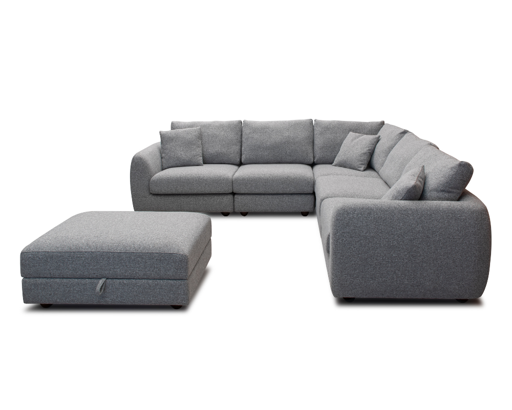 Drift Modular Corner Group Sofa Grey