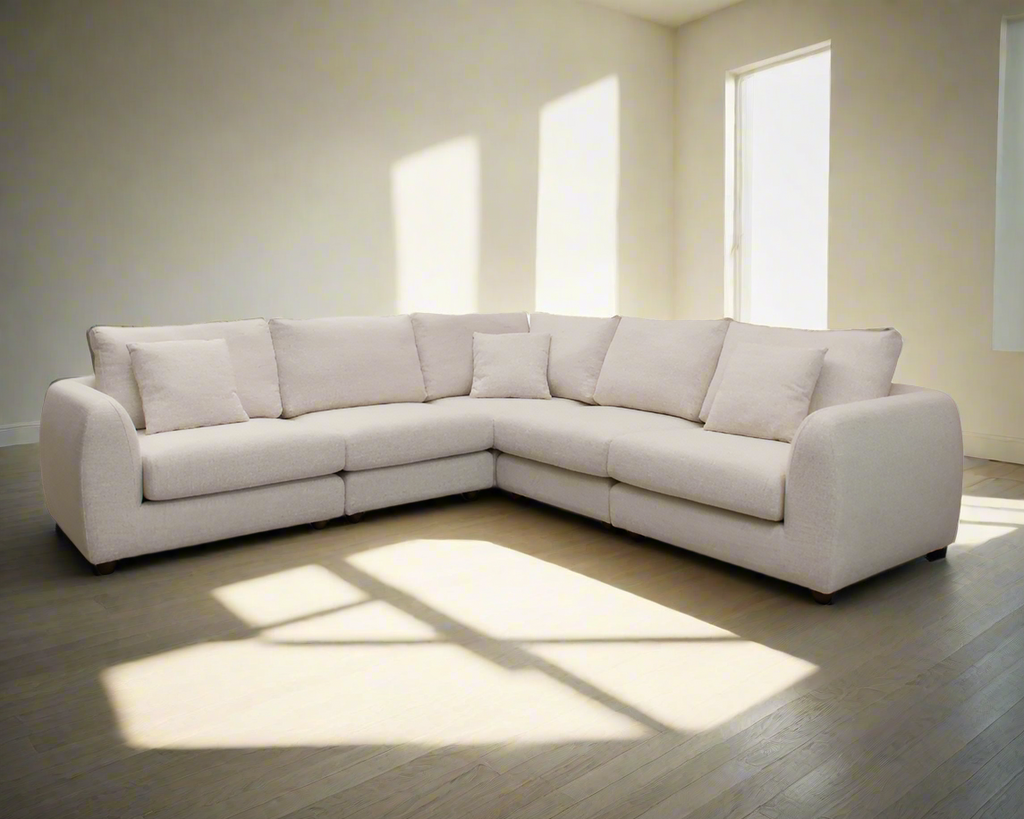 Drift Modular Corner Group Sofa Cream