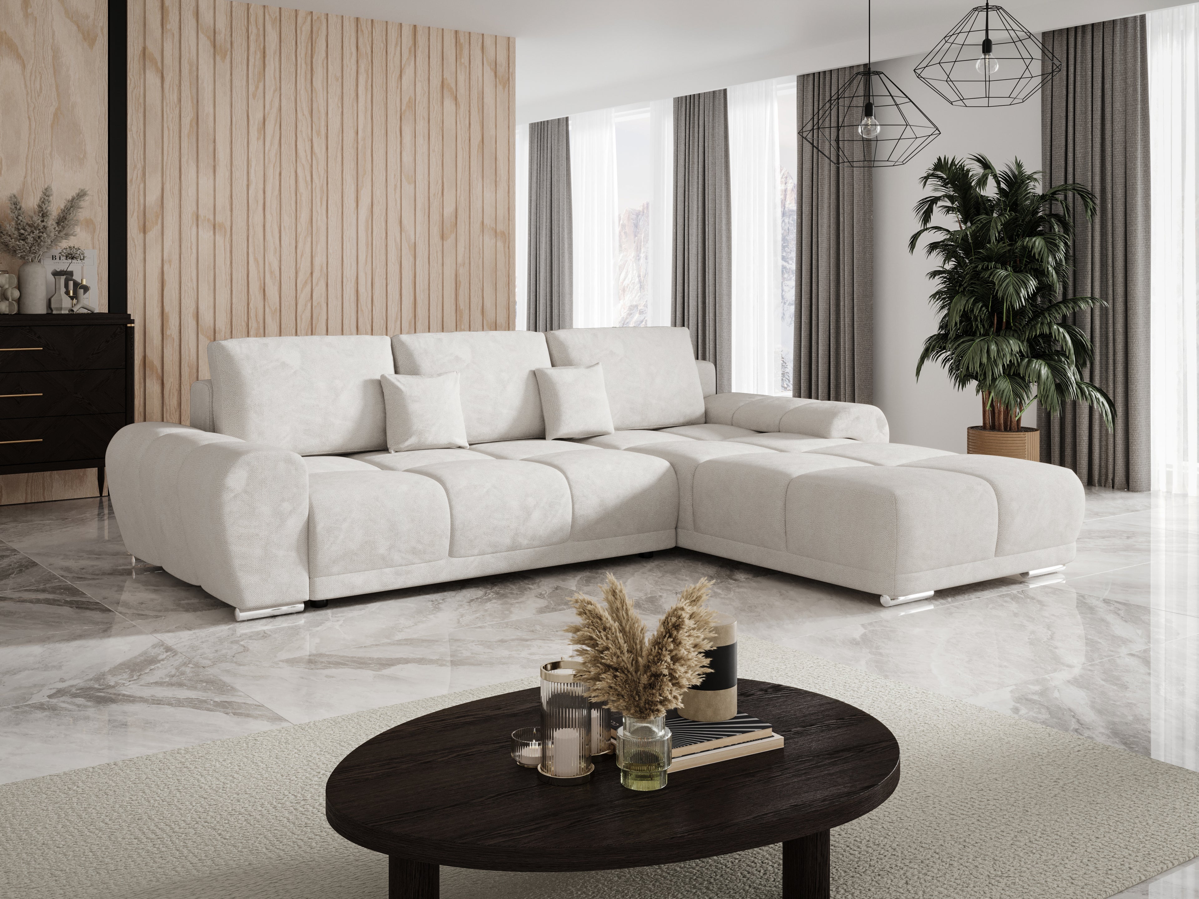 Gebba Universal Corner Sofabed with Storage