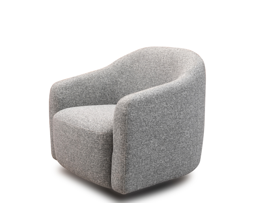 Drift Swivel Chair Grey