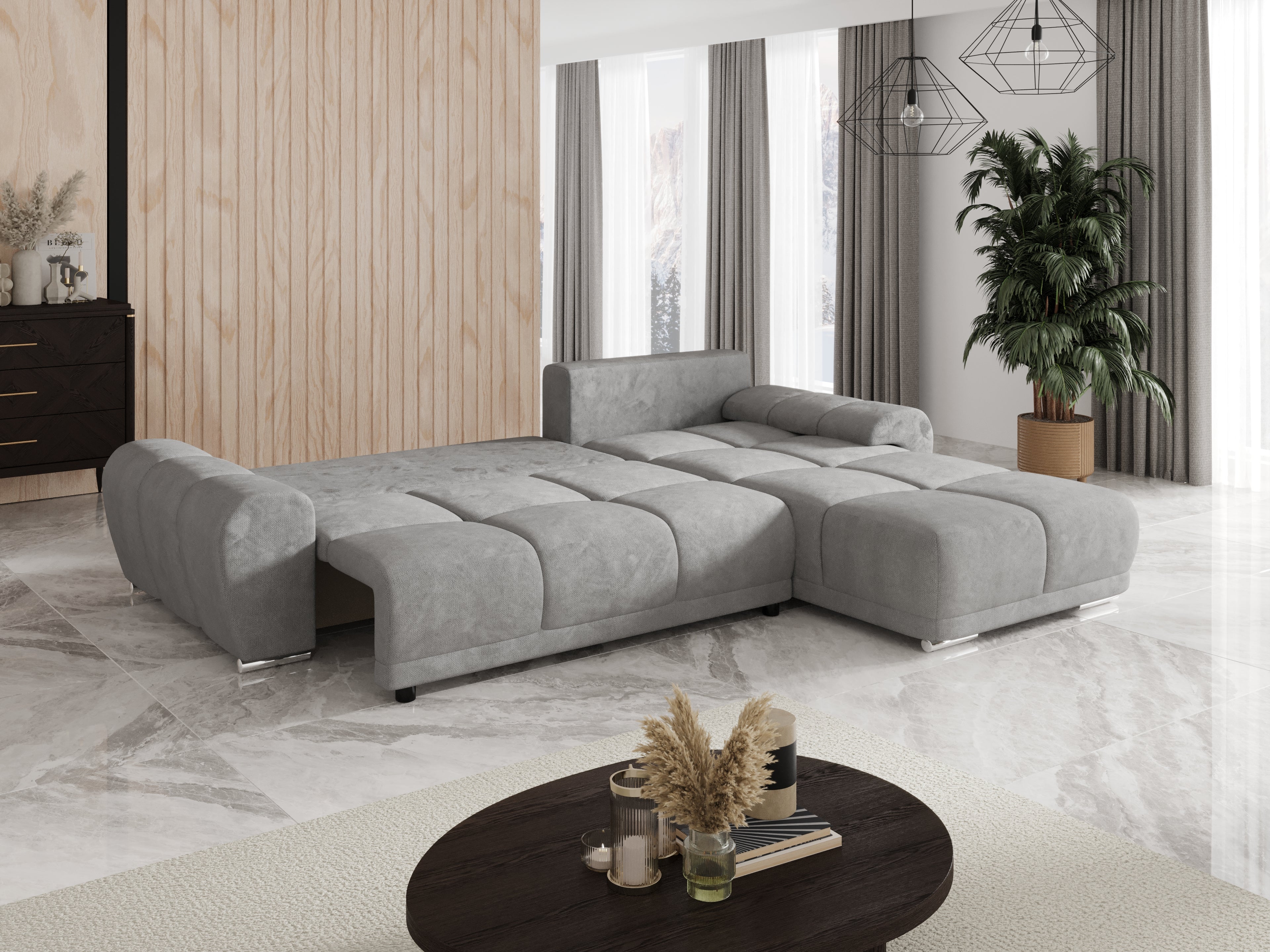 Gebba Universal Corner Sofabed with Storage