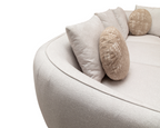 Lunar 2+3 sofa set Cream