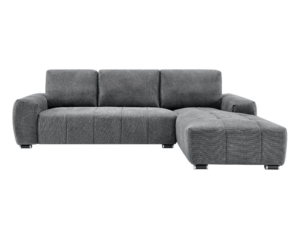 Zuma Right Hand Corner Sofa Grey