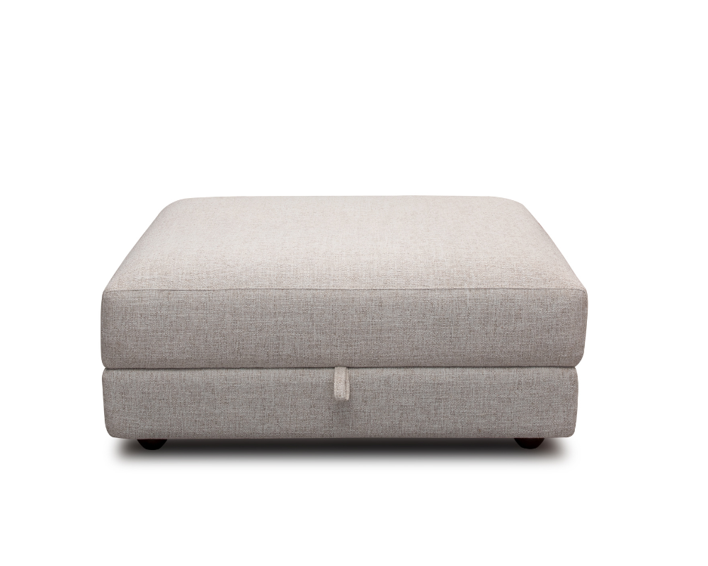 Drift Large Ottoman Footstool Cream