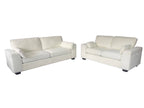 Henley 3 Seater Sofa Set with Cupholder on Side and and Storage Cream