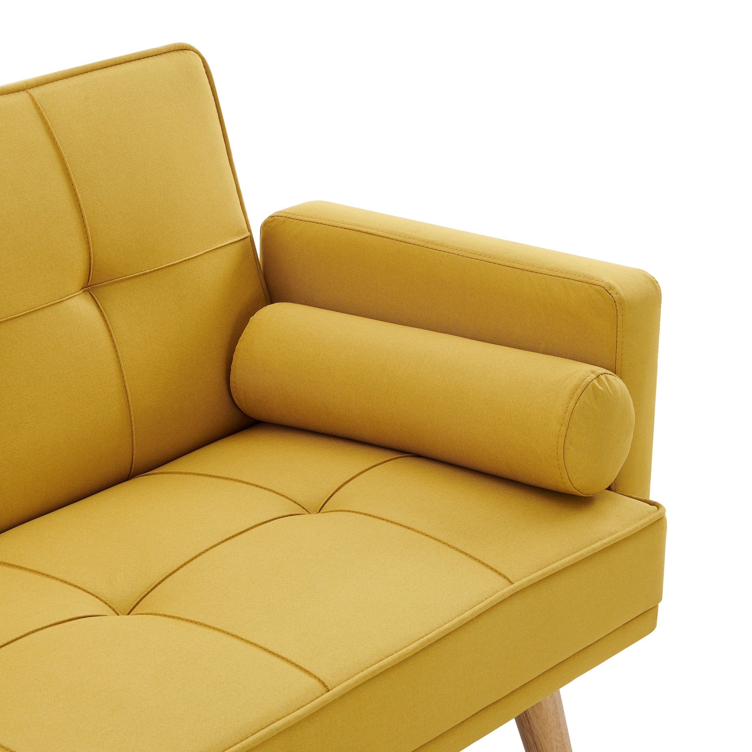 Willow Sofa Bed Yellow - 3 Seater